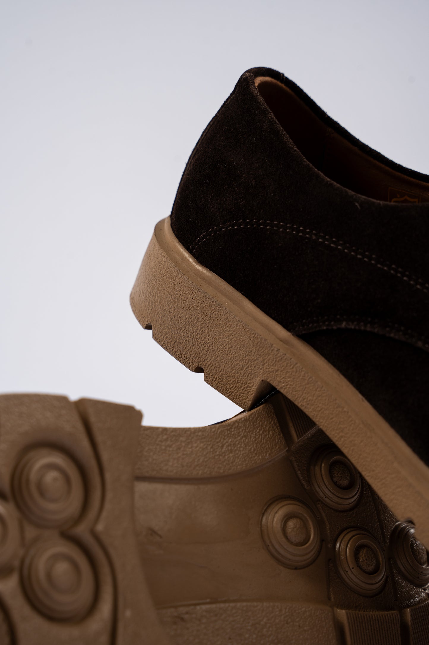 BROWN DERBY SUEDE SHOE