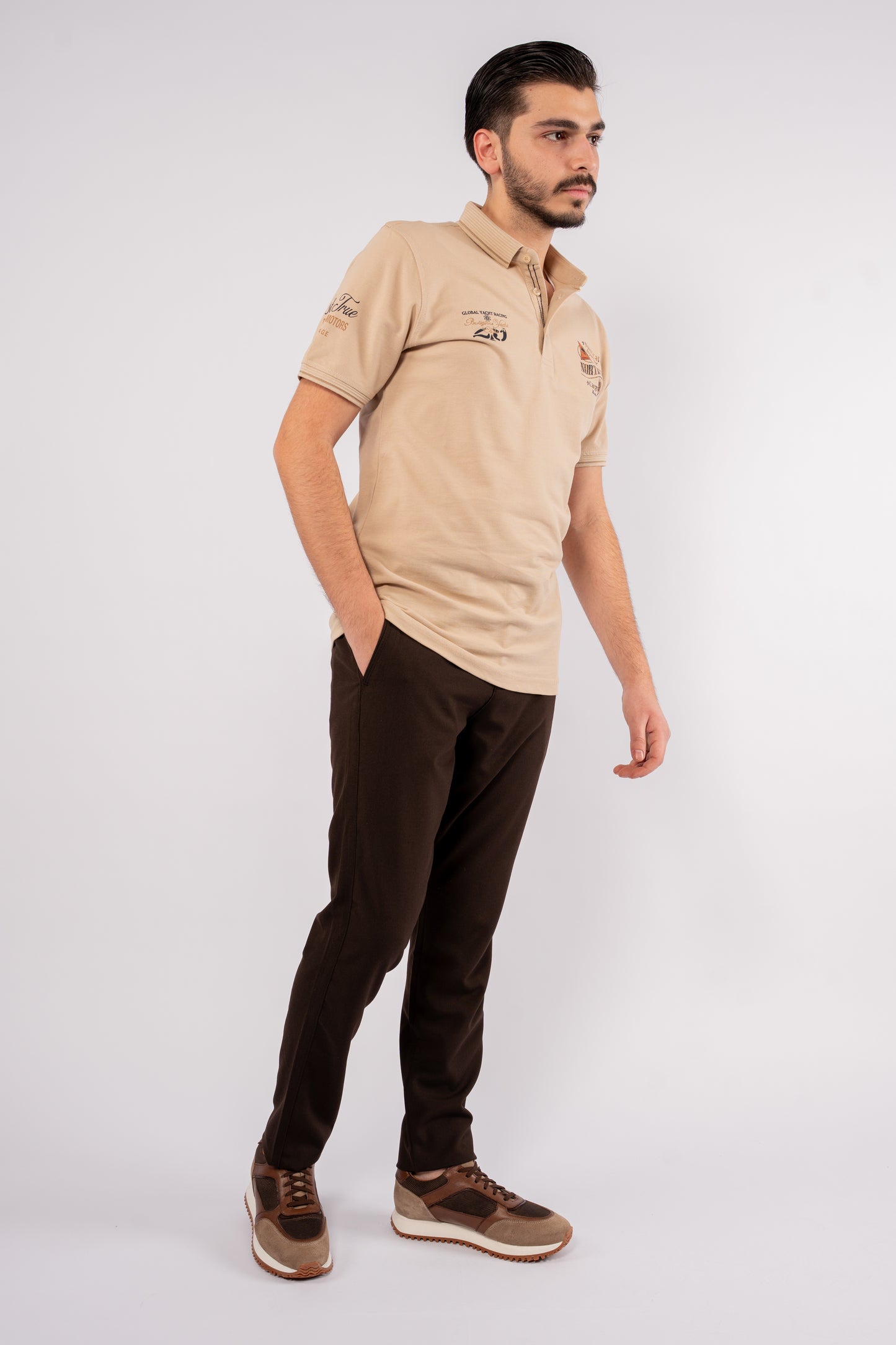 BEIGE VINTAGE POLO