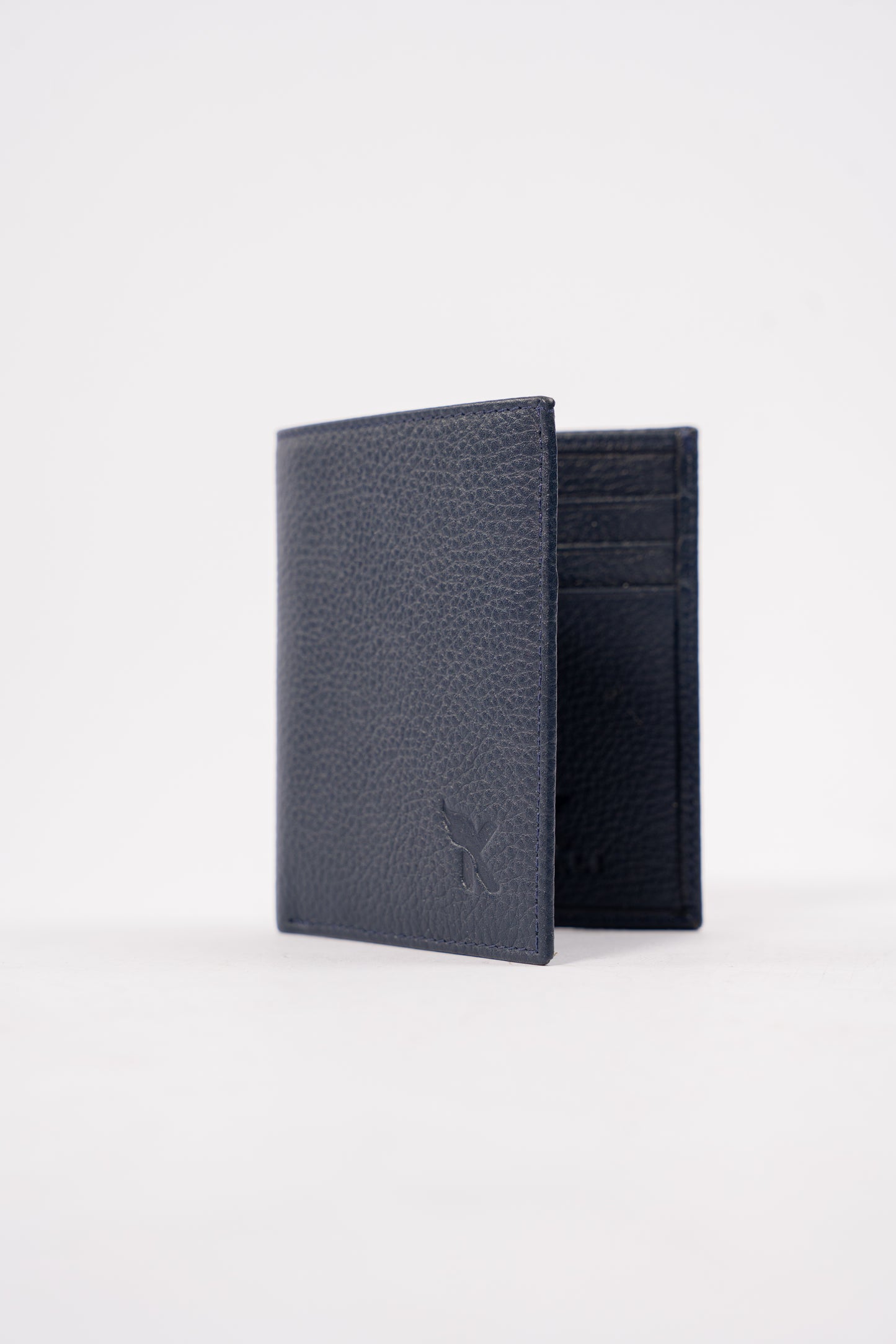 NAVY BI-FOLD WALLET