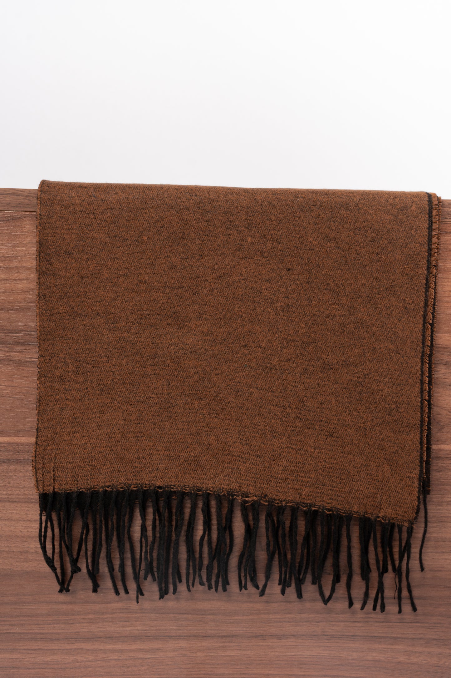 LIGHT BROWN CASHMERE SCARF