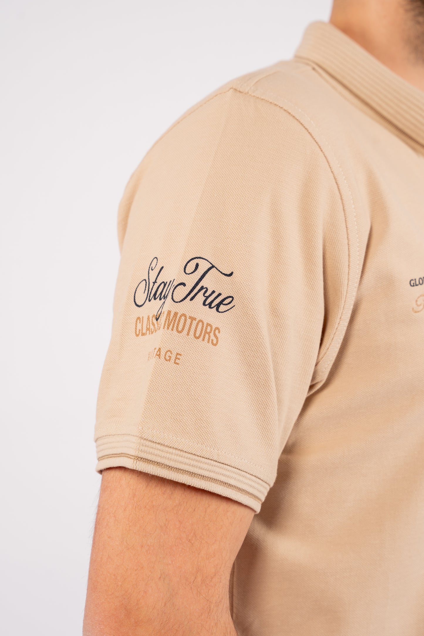 BEIGE VINTAGE POLO