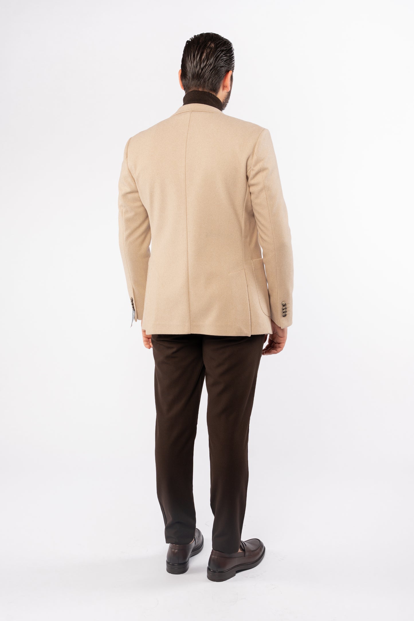 BEIGE WOOL BLAZER
