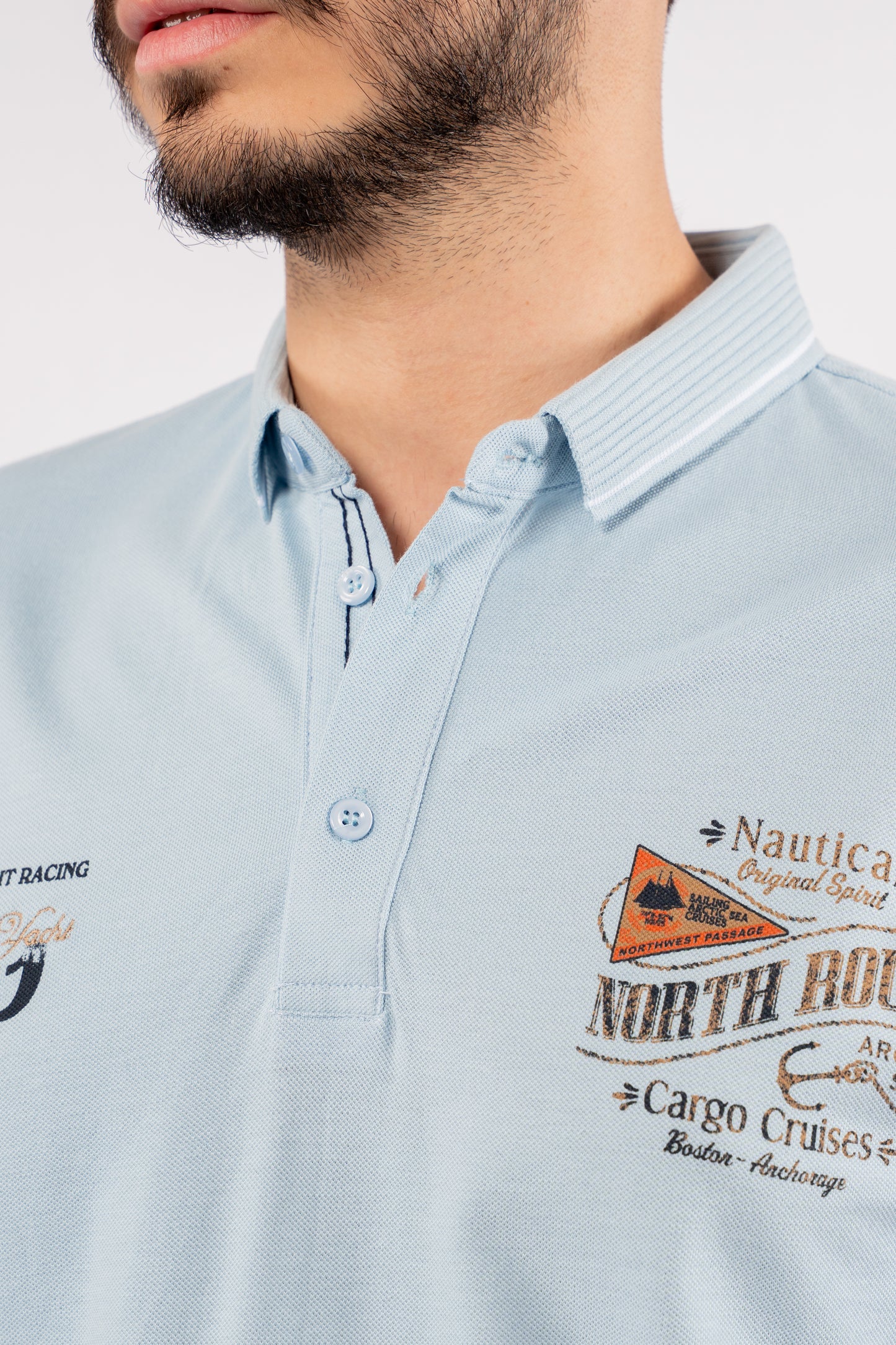 BLUE VINTAGE POLO
