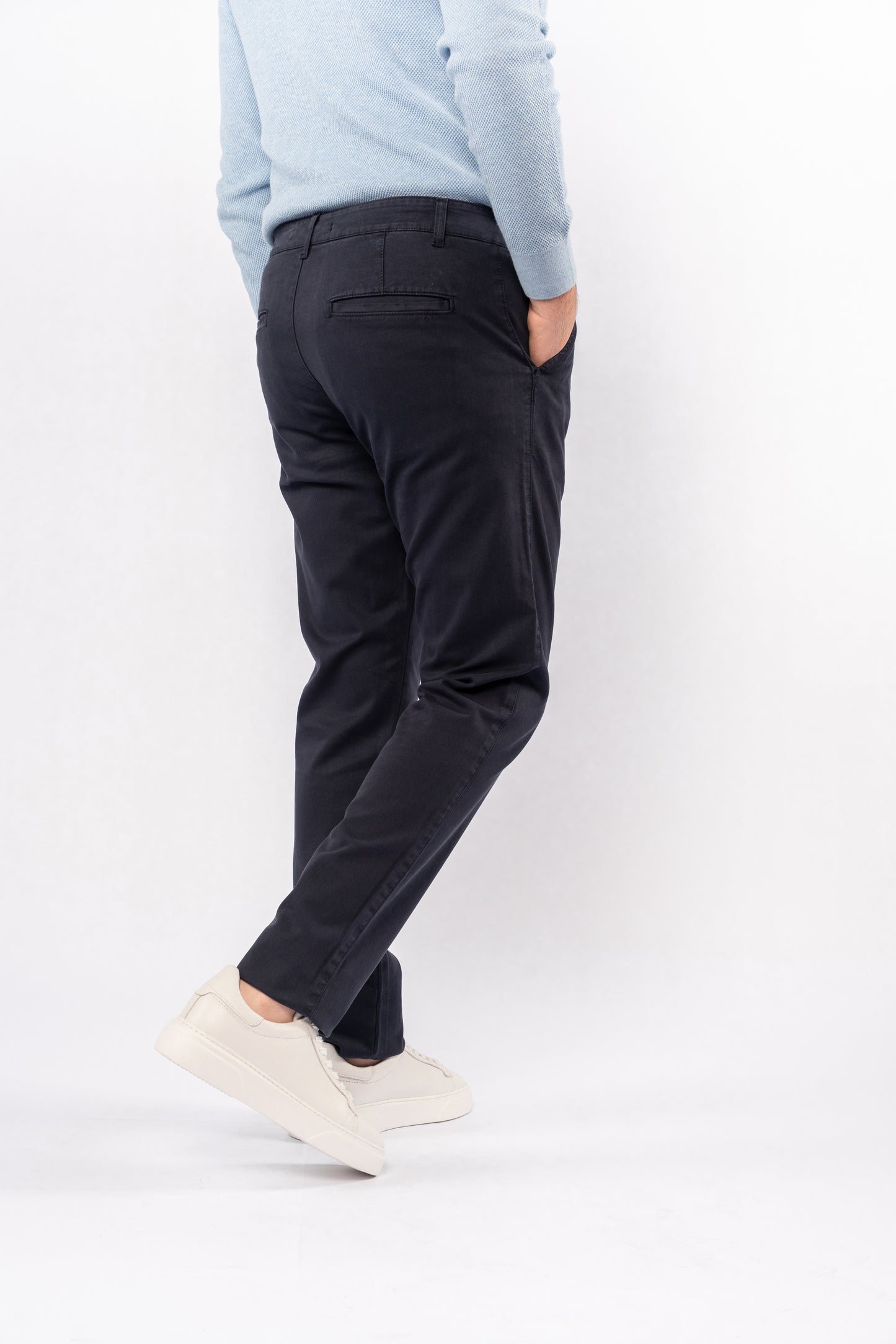 NAVY ELEGANCE CHINO PANT