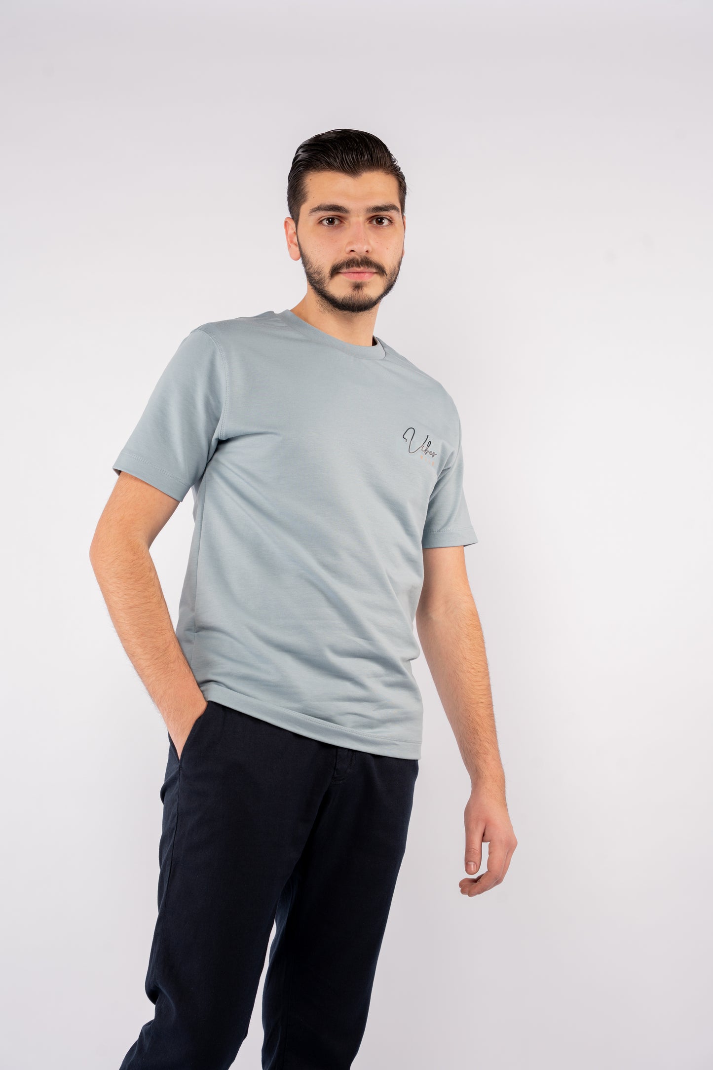 VIBES BLUE TSHIRT