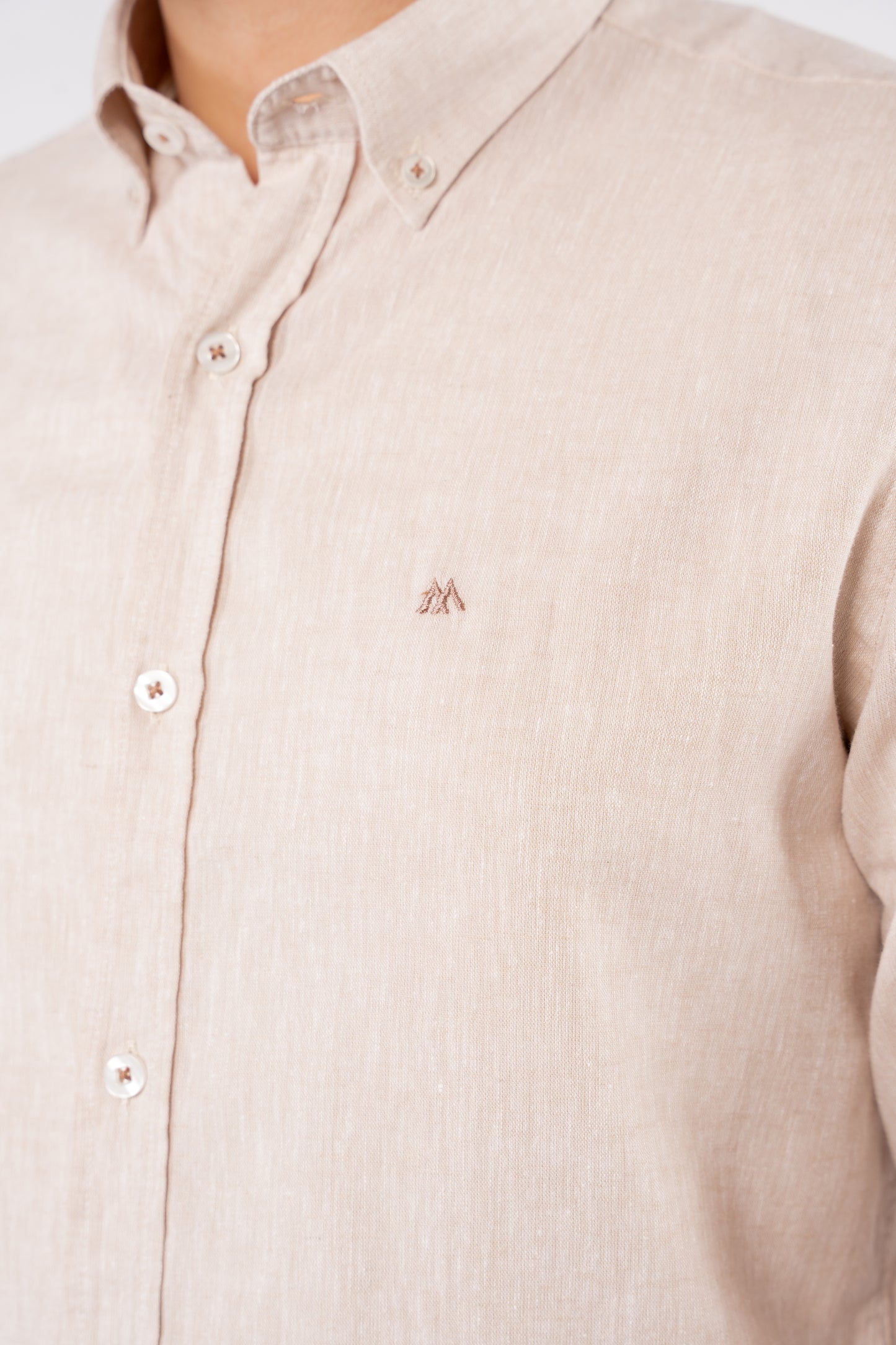 PREMIUM BEIGE LINEN SHIRT