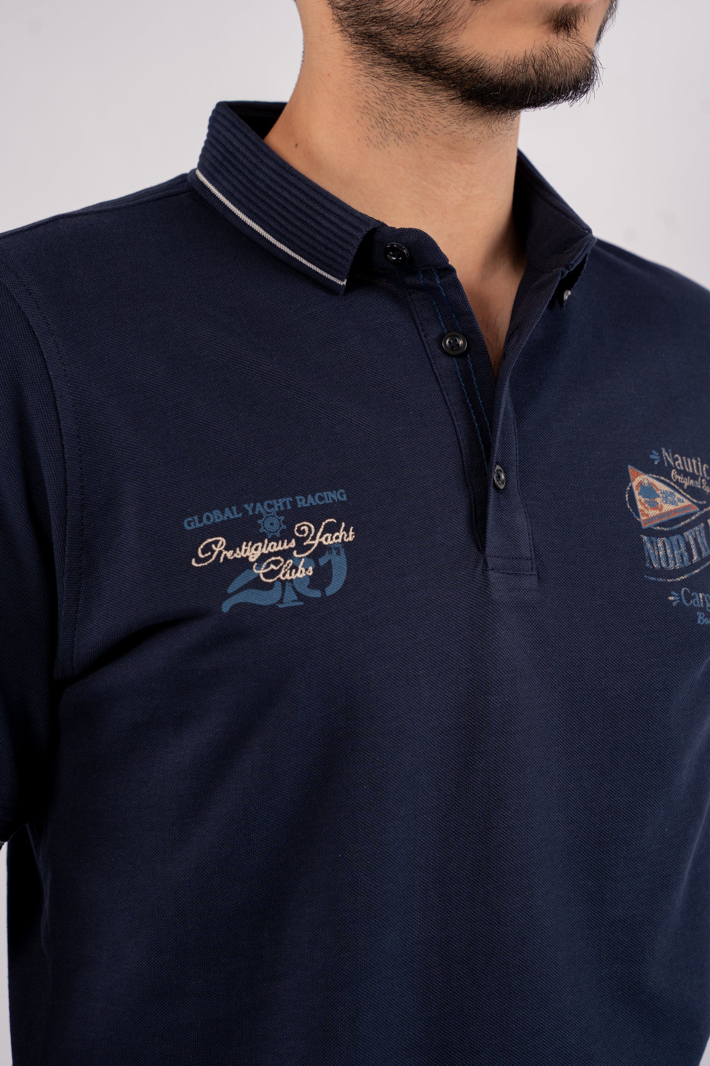 NAVY VINTAGE POLO