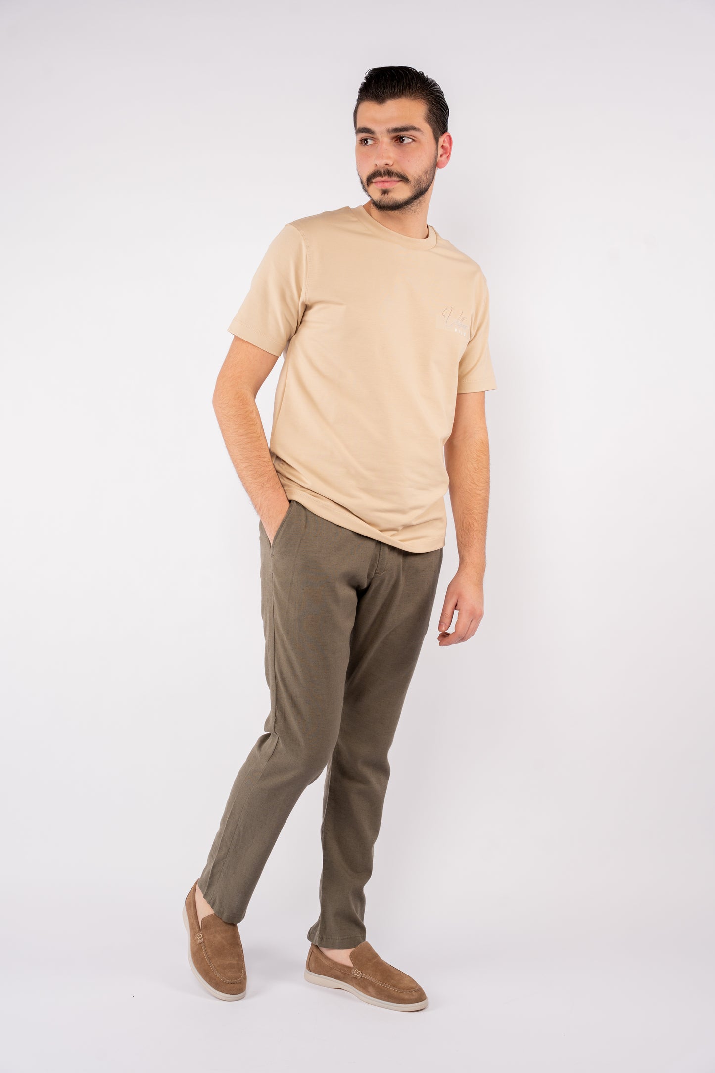 VIBES BEIGE TSHIRT