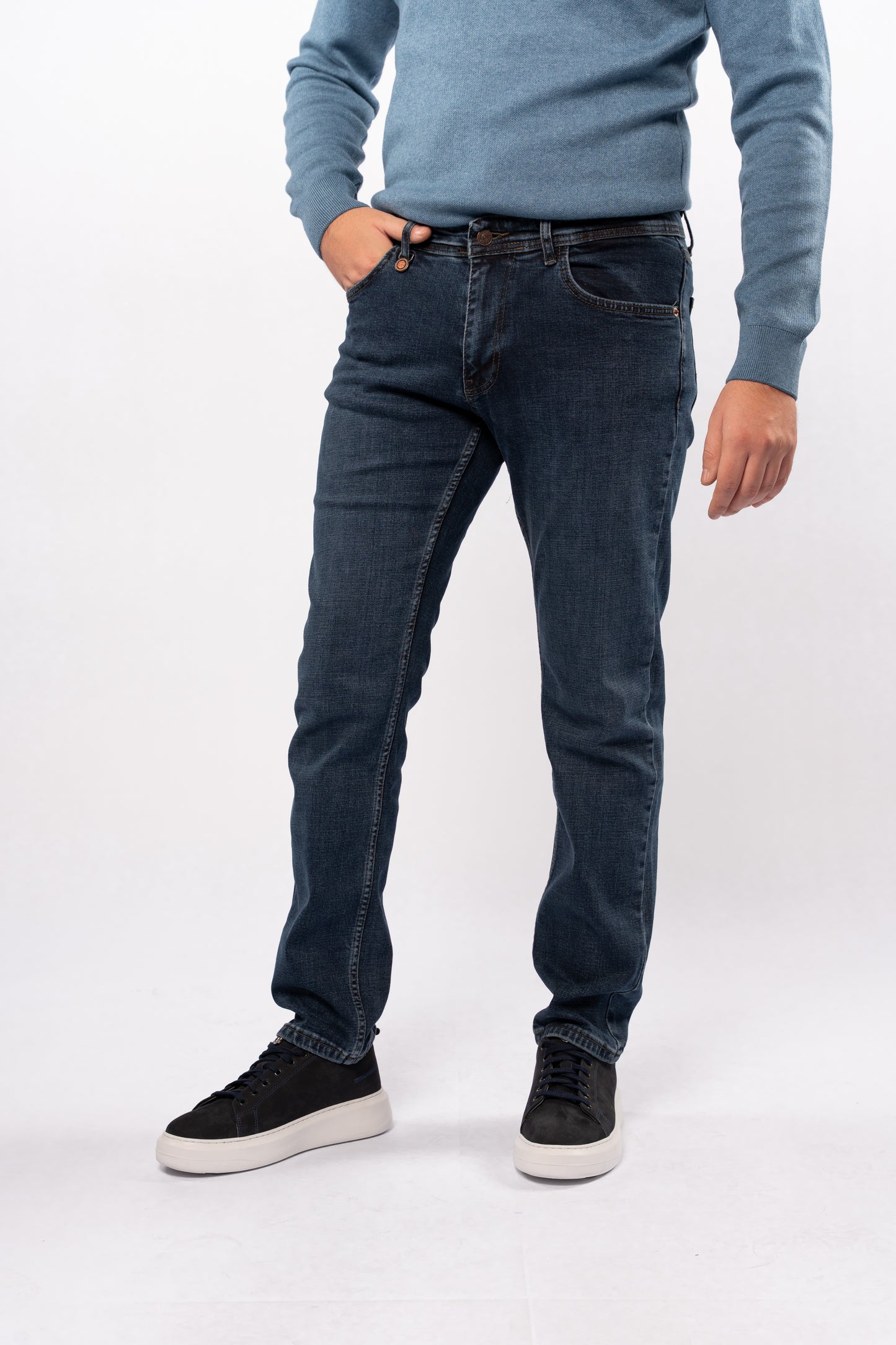 STEEL BLUE REGULAR DENIM