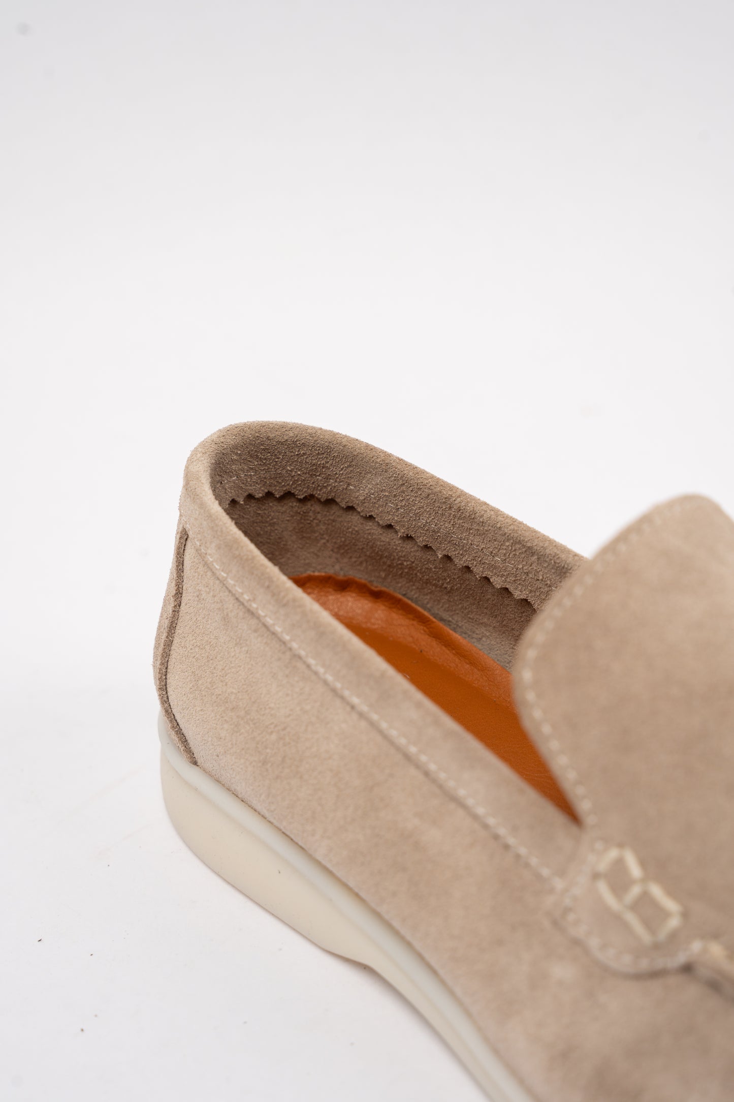 BEIGE SUEDE LOAFER