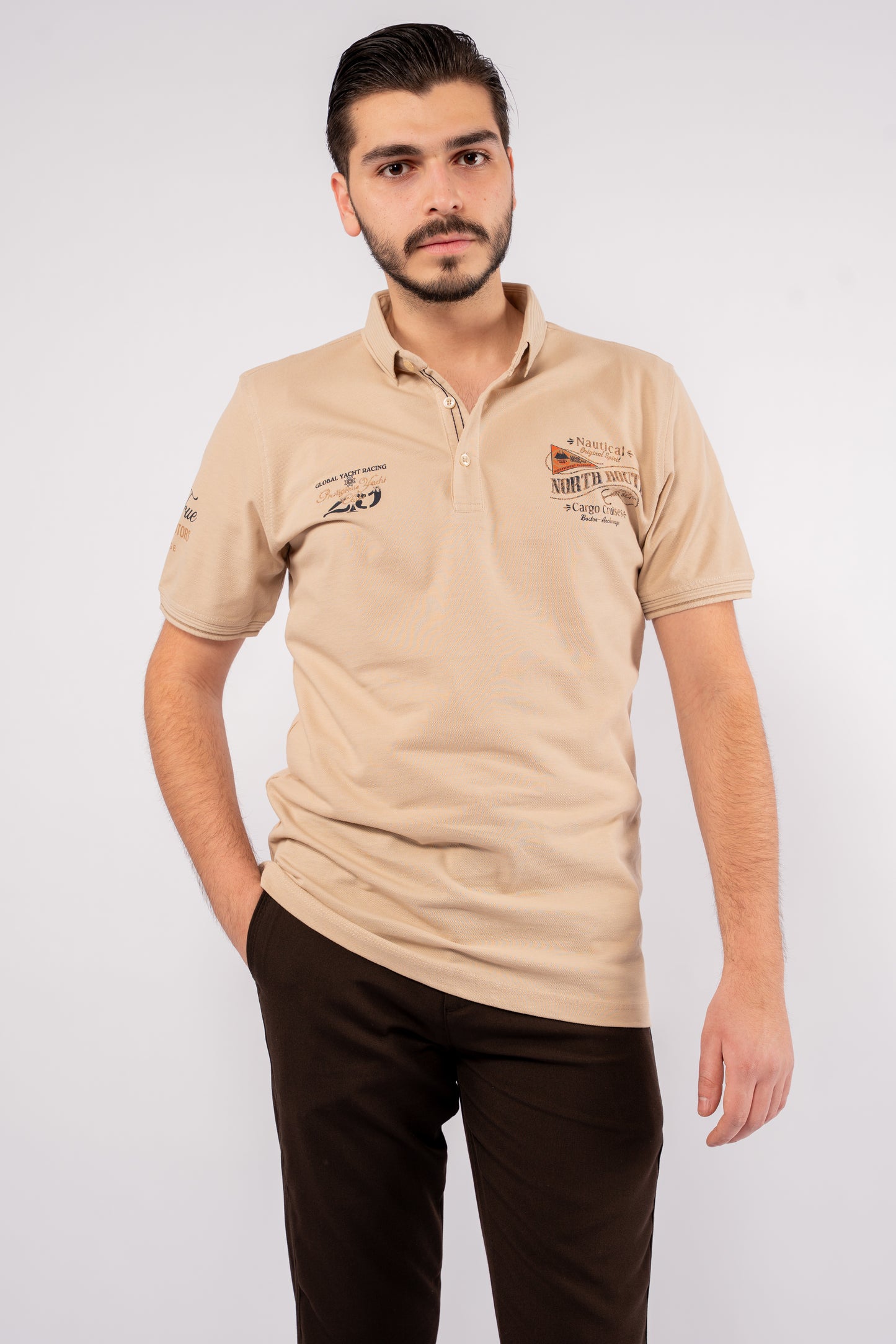BEIGE VINTAGE POLO