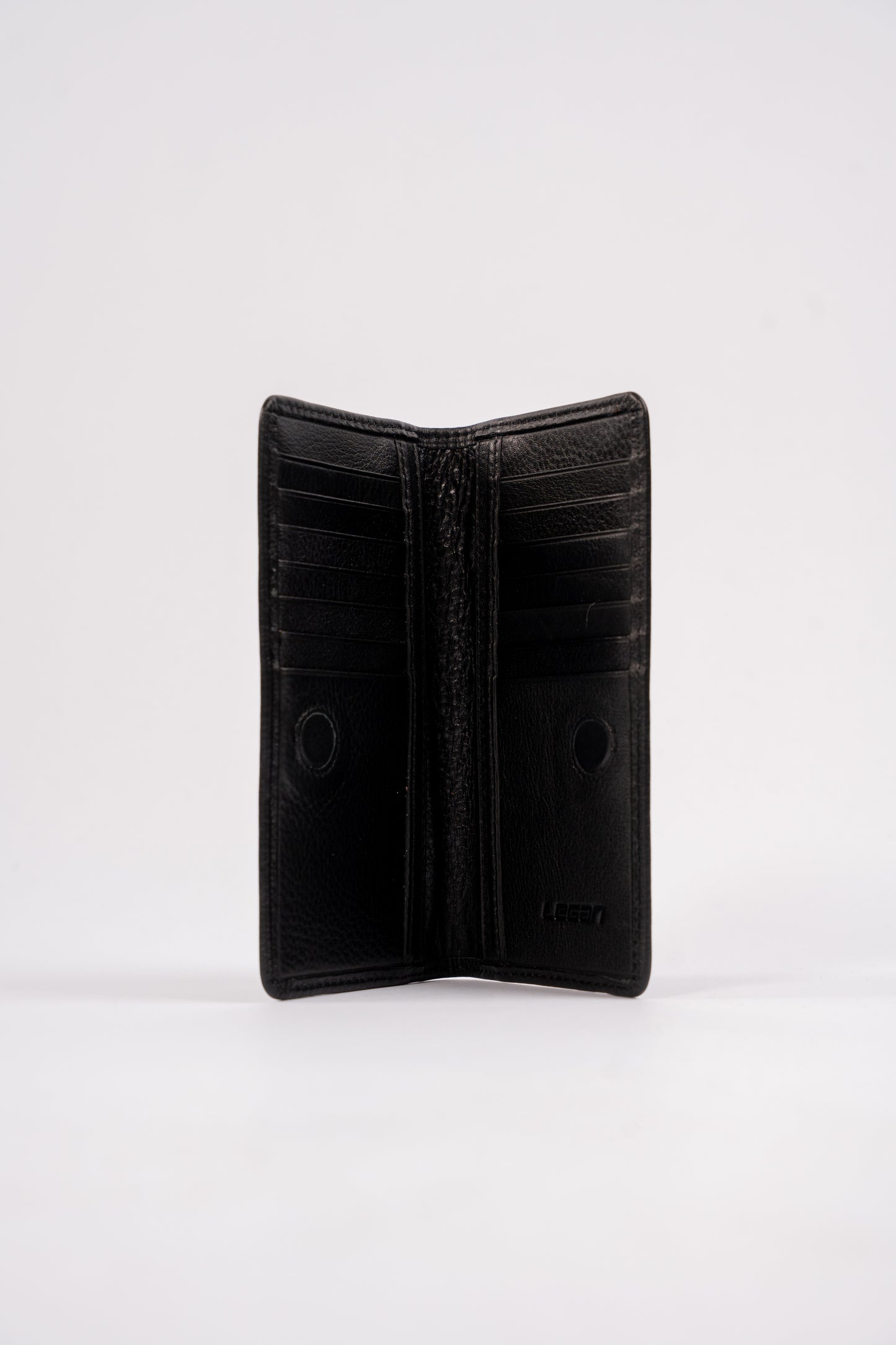 LEATHER CHECKBOOK WALLET