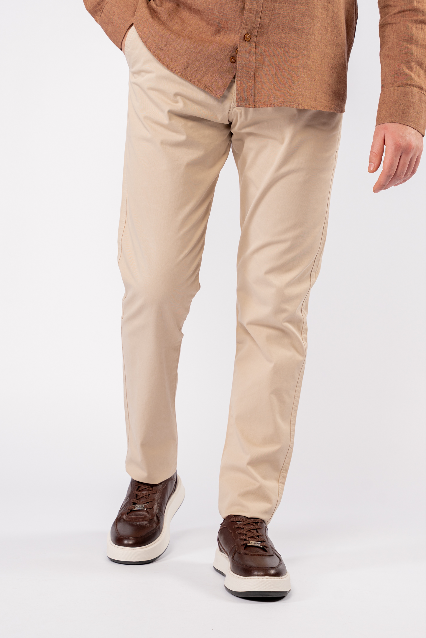 PREMIUM MOCHA LINEN SHIRT
