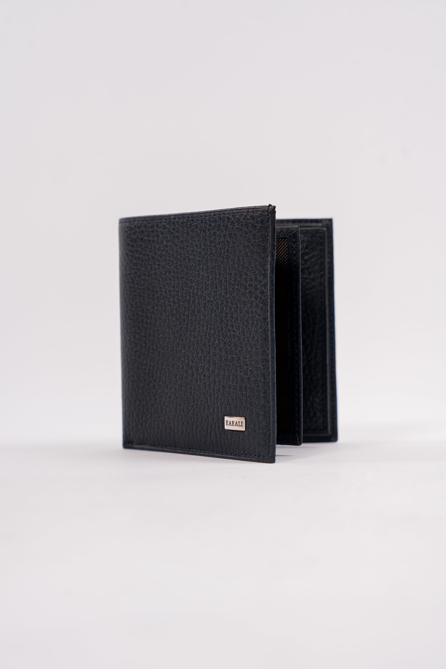 NAVY BI-FOLD WALLET