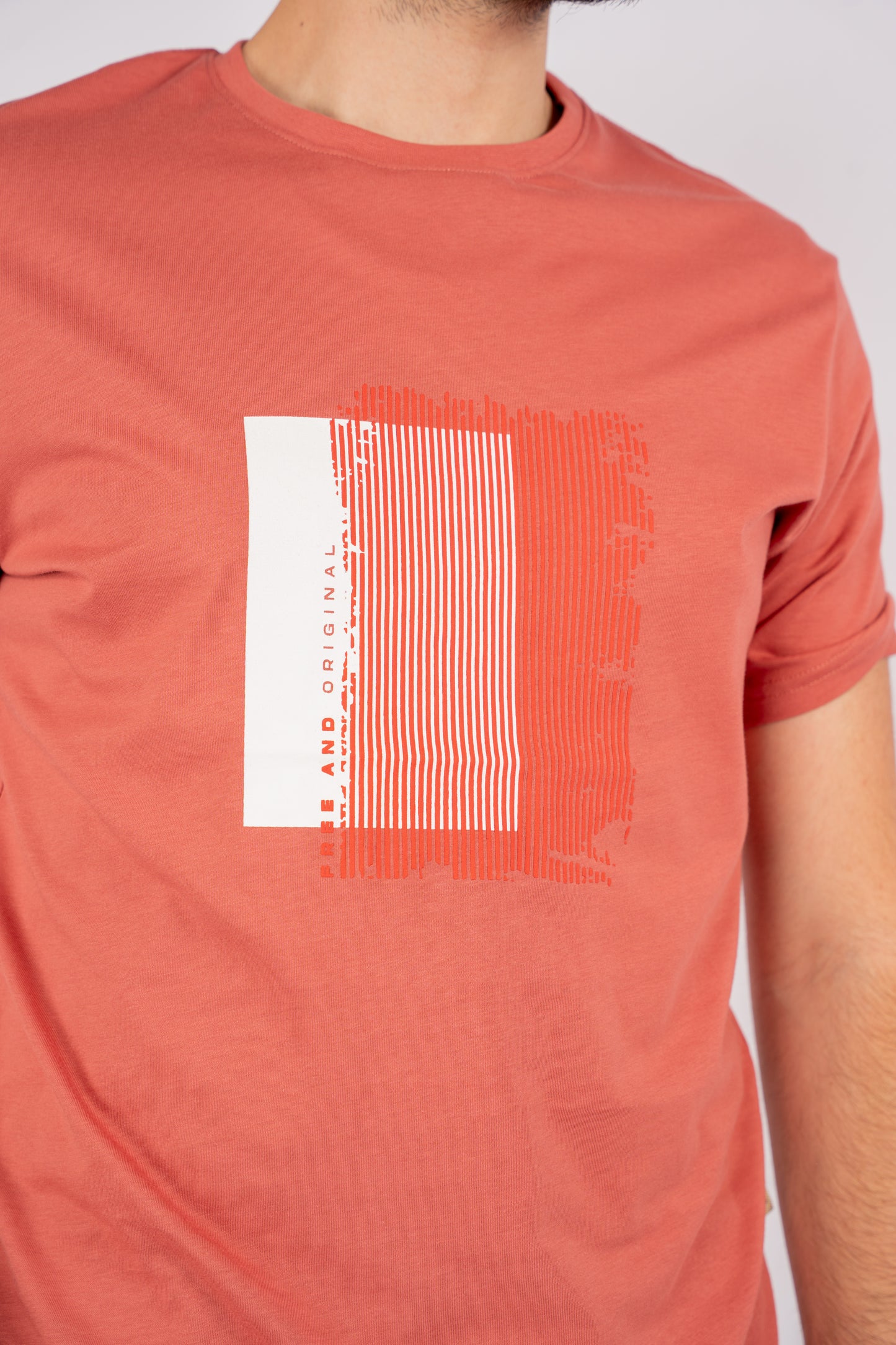 CORAL PATTERNED TSHIRT