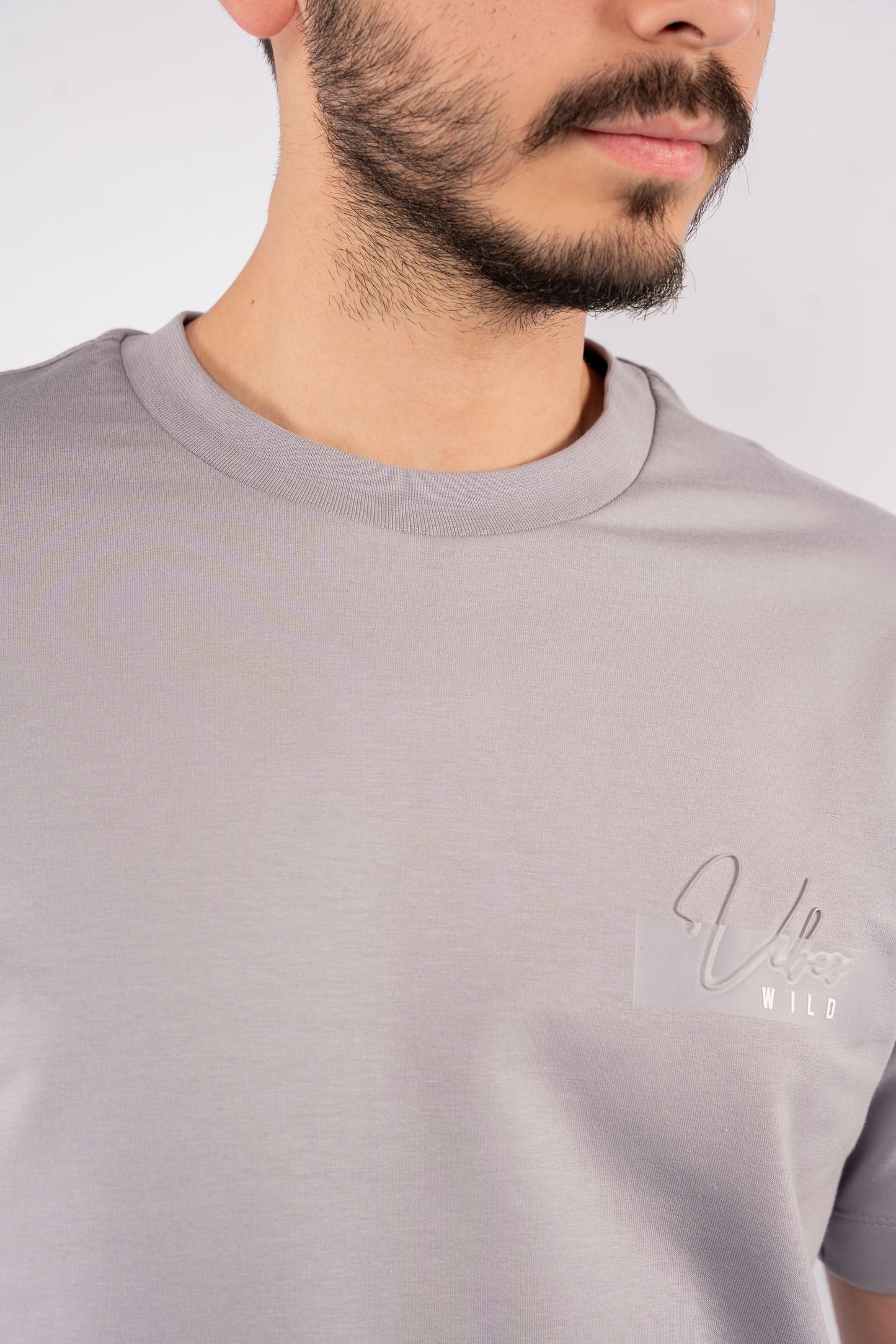 VIBES GREY TSHIRT