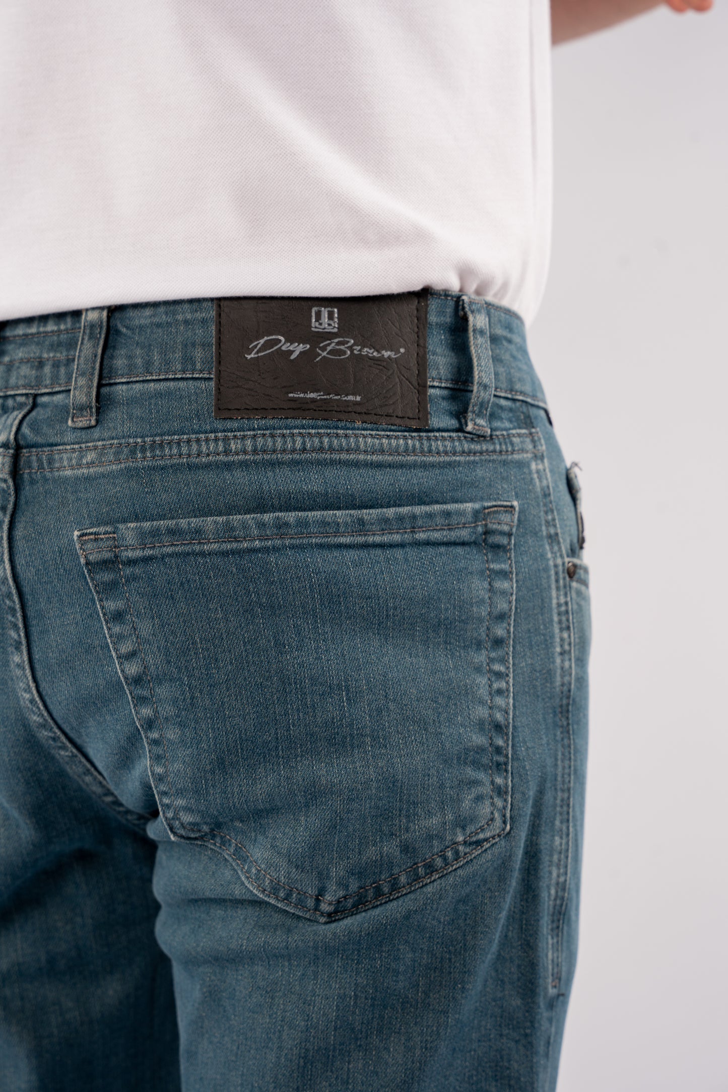 WARM NAVY REGULAR FIT DENIM