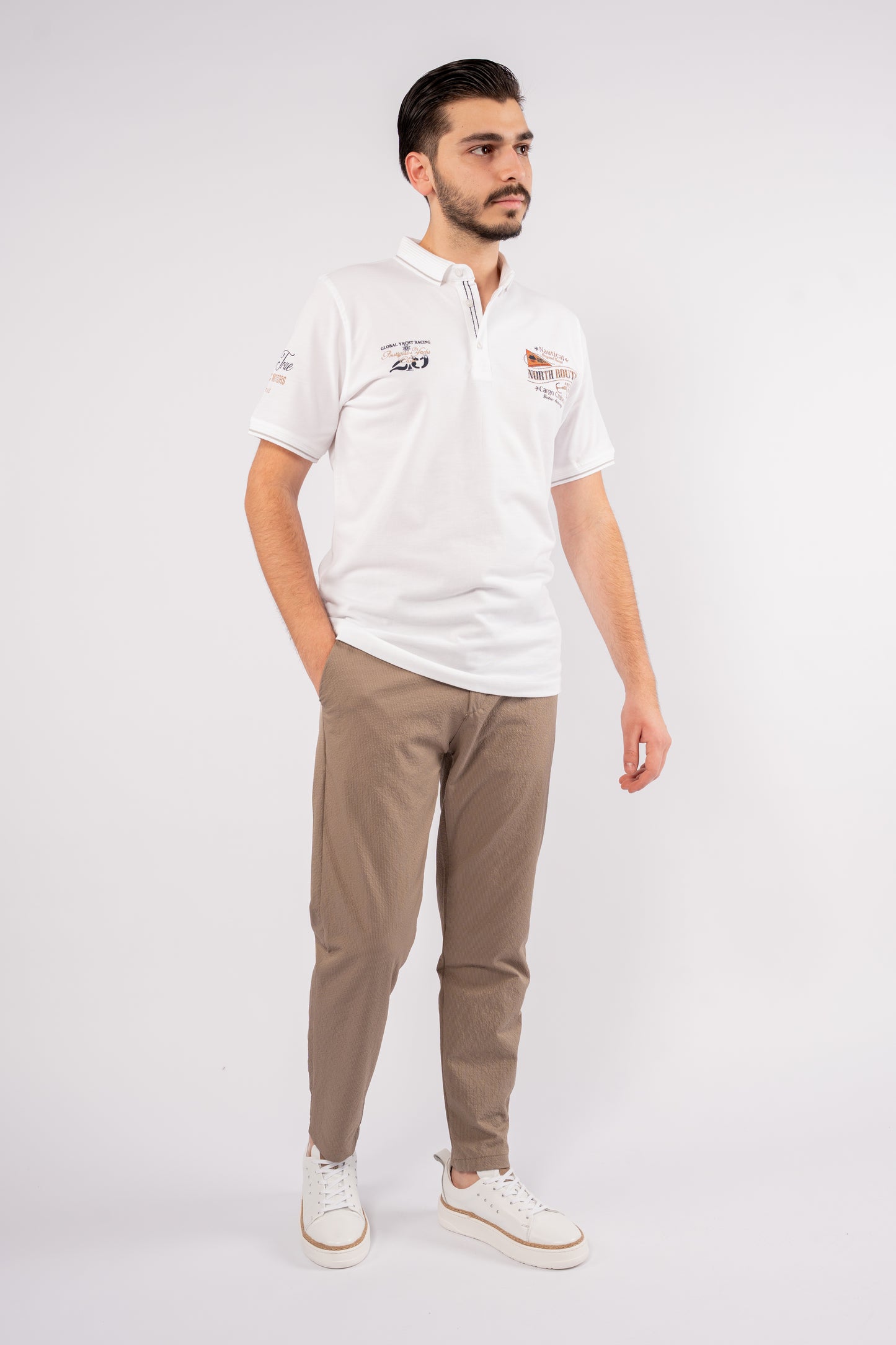 WHITE VINTAGE POLO