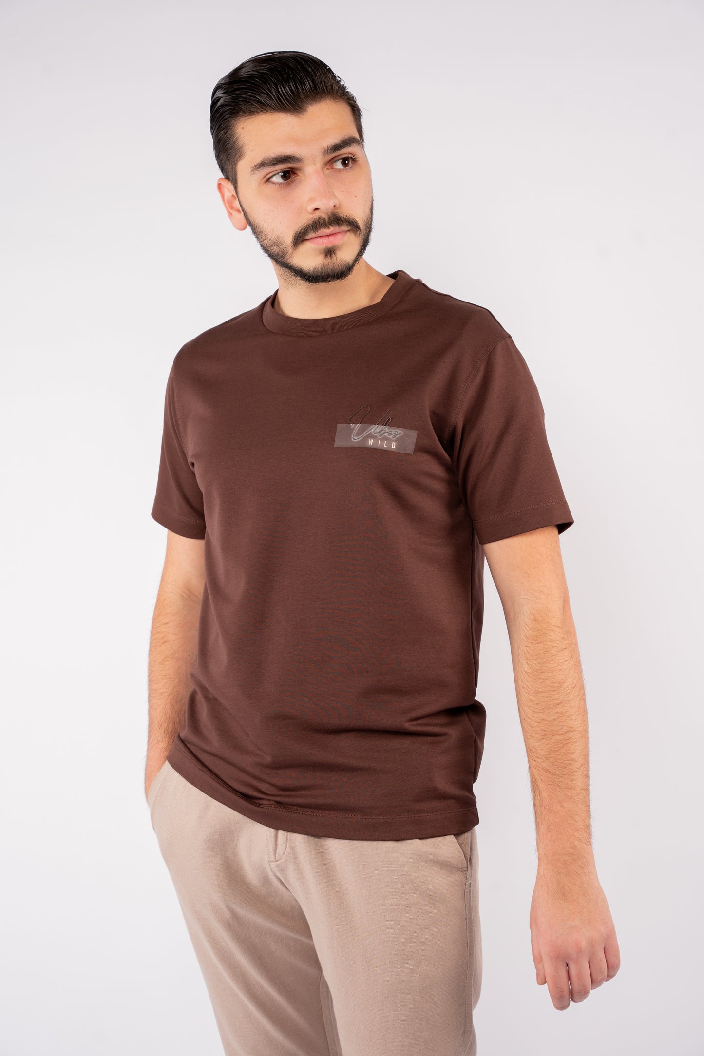 VIBES BROWN TSHIRT