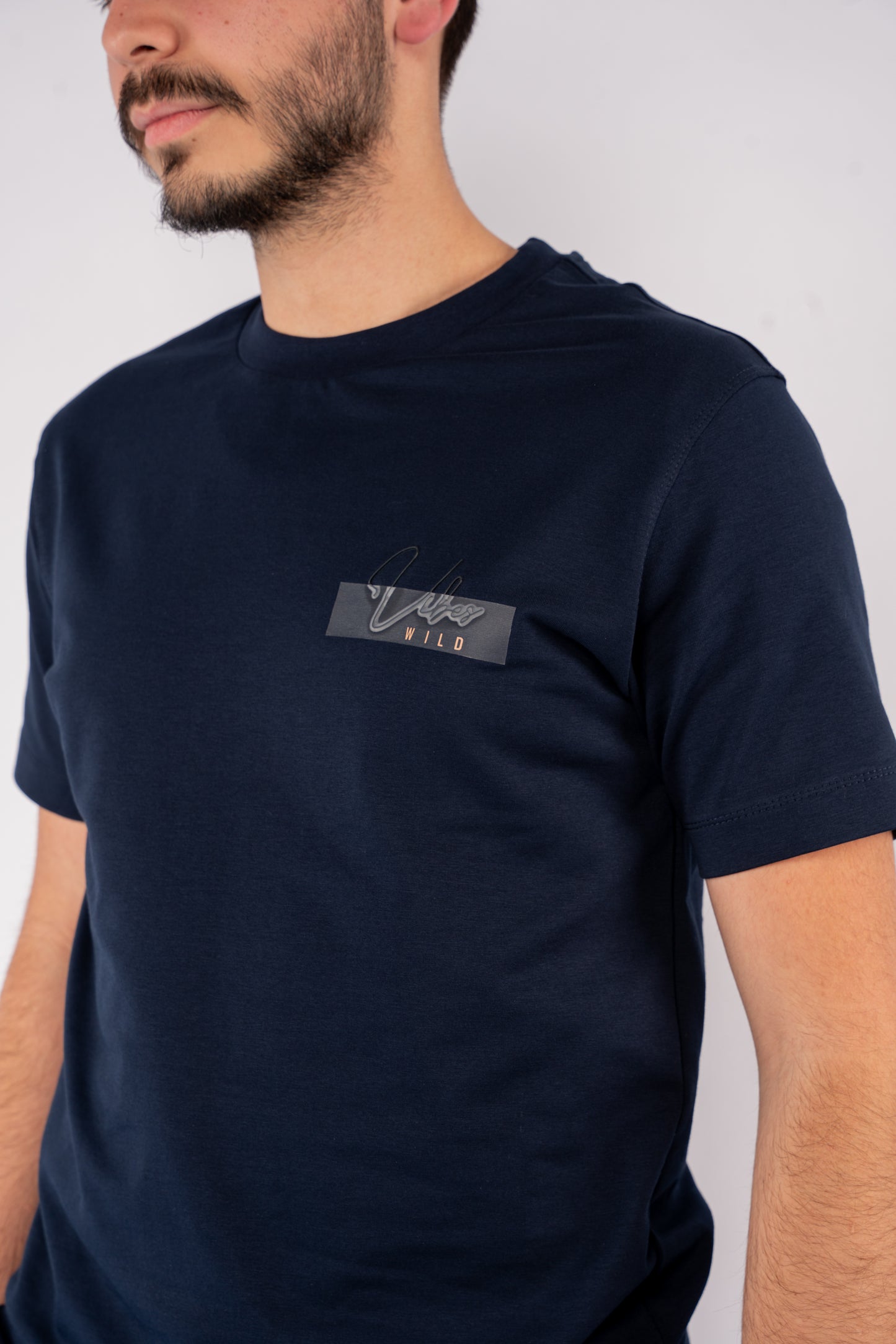 VIBES NAVY TSHIRT