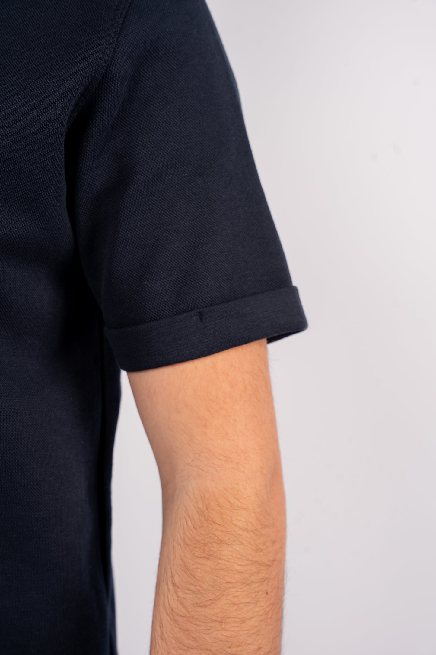 NAVY PIQUET TSHIRT