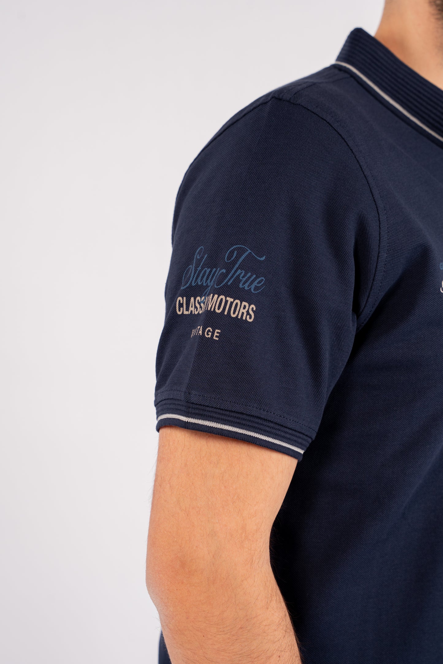 NAVY VINTAGE POLO