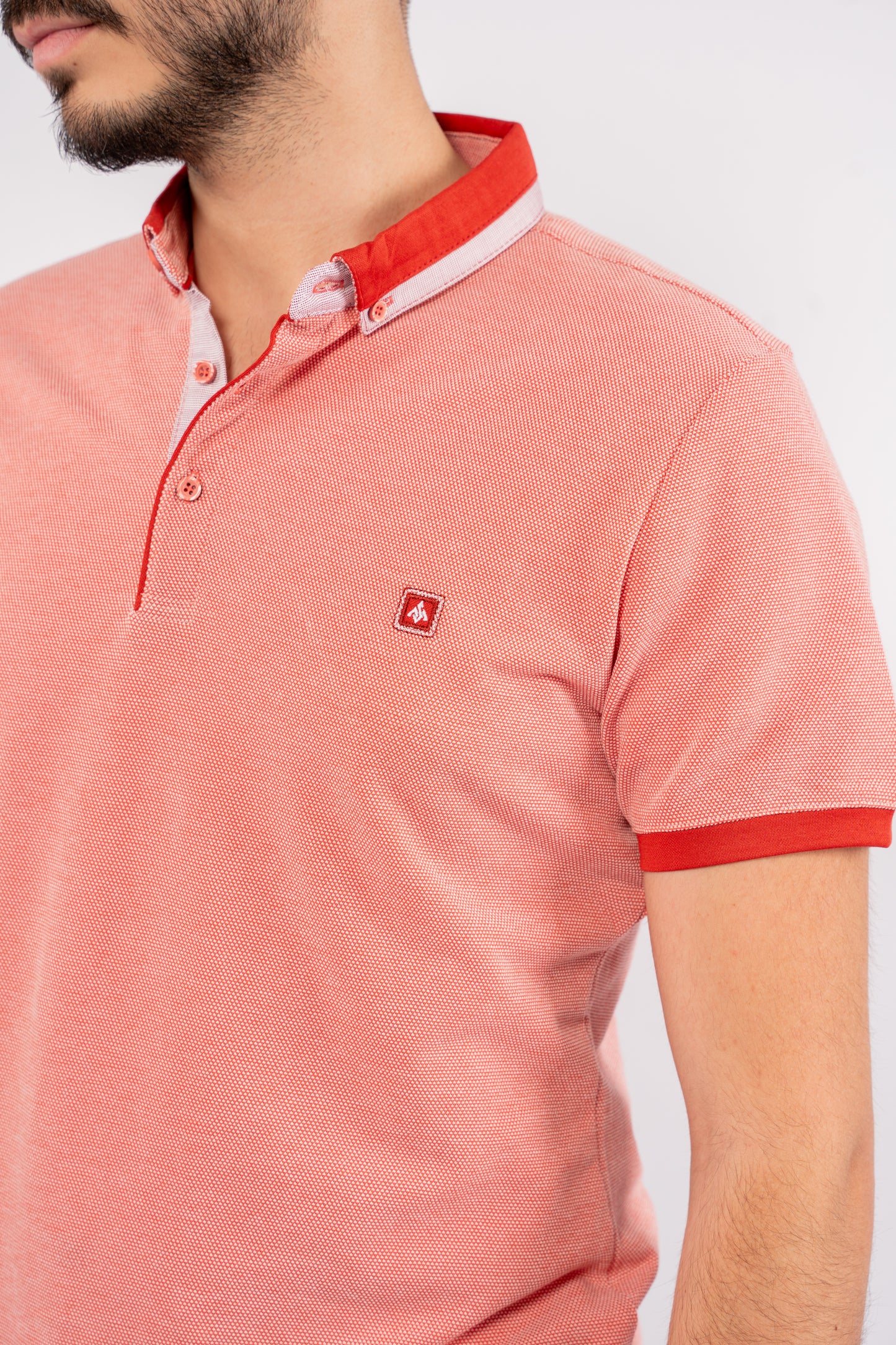 BRICK PIQUET POLO