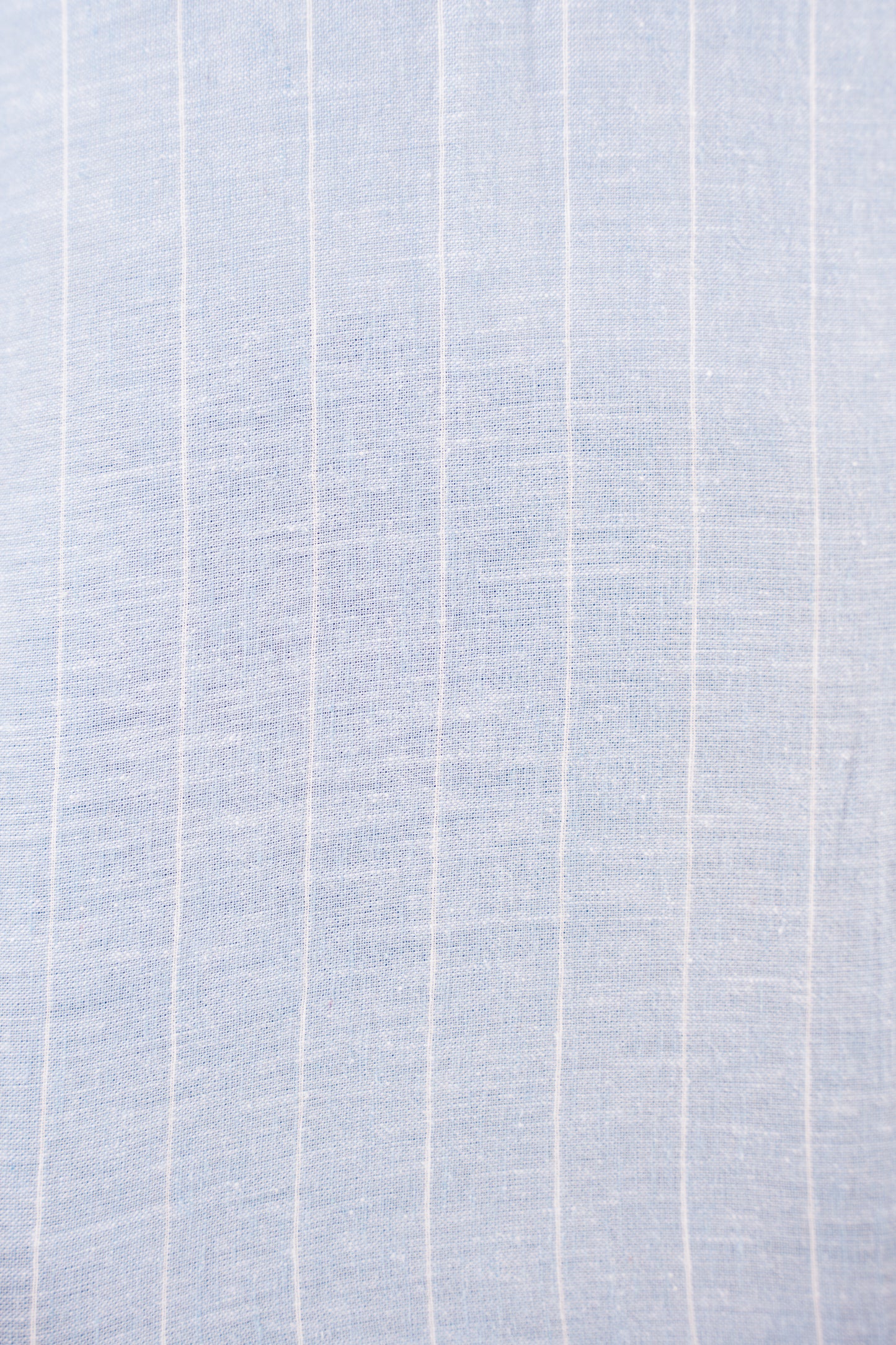 BLUE WHITE LINED LINEN SHIRT