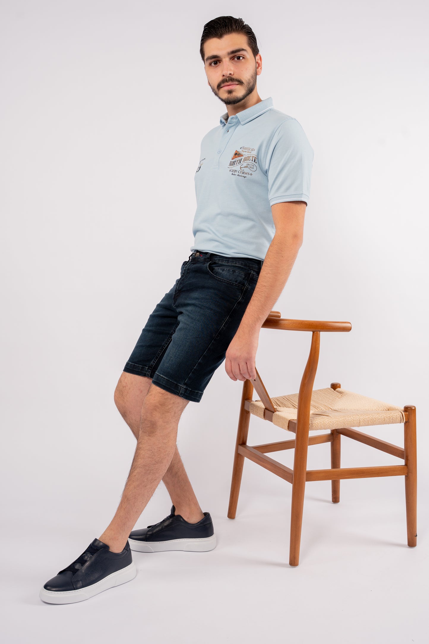 BLUE VINTAGE POLO