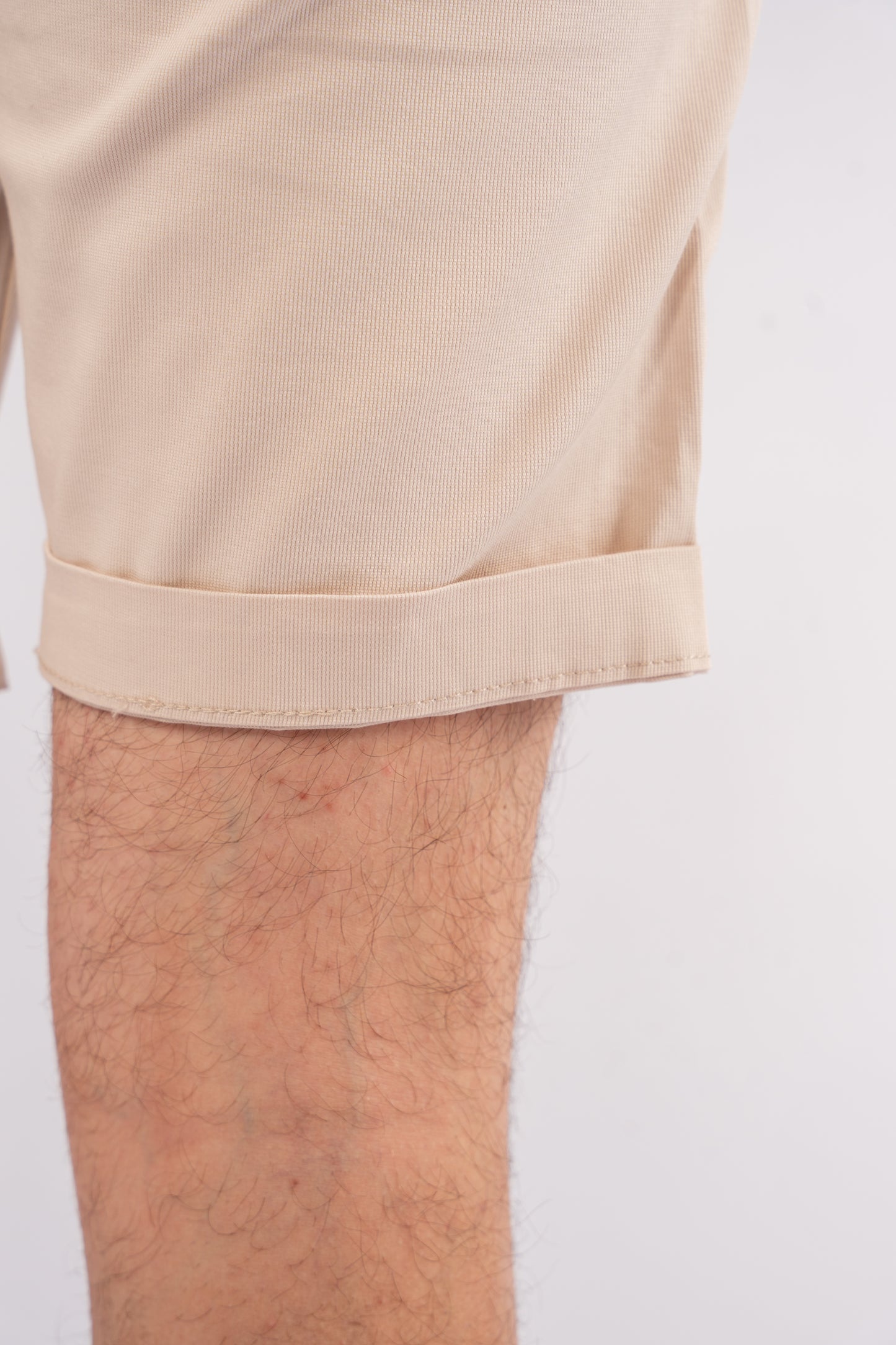 BEIGE CASUAL SHORT