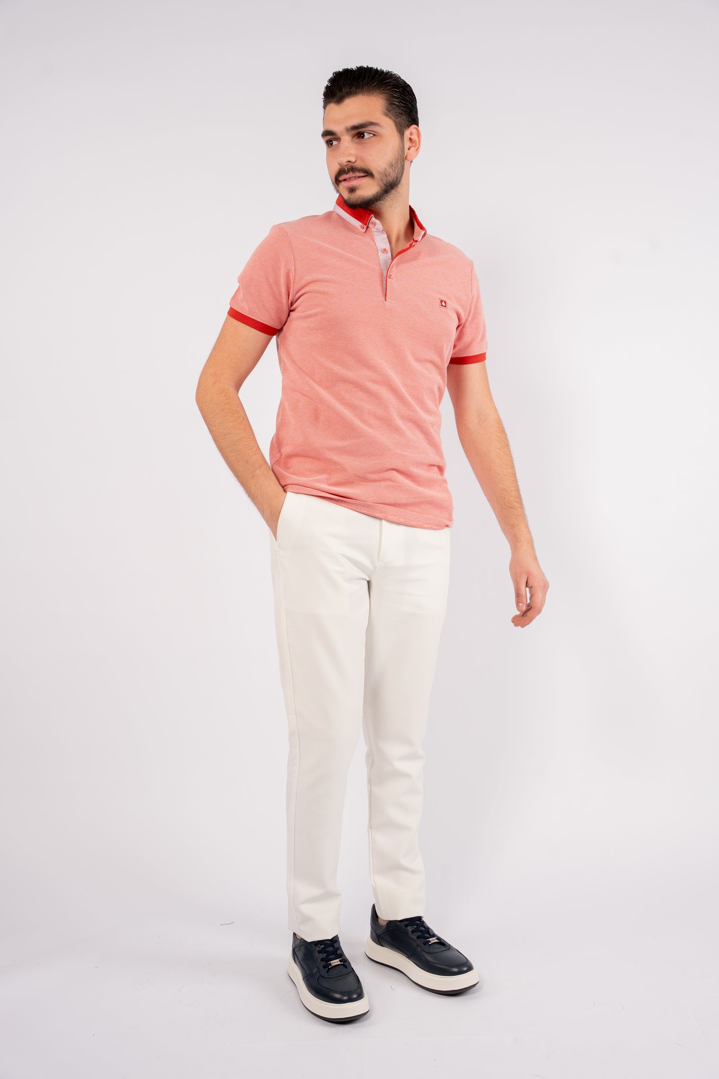 BRICK PIQUET POLO