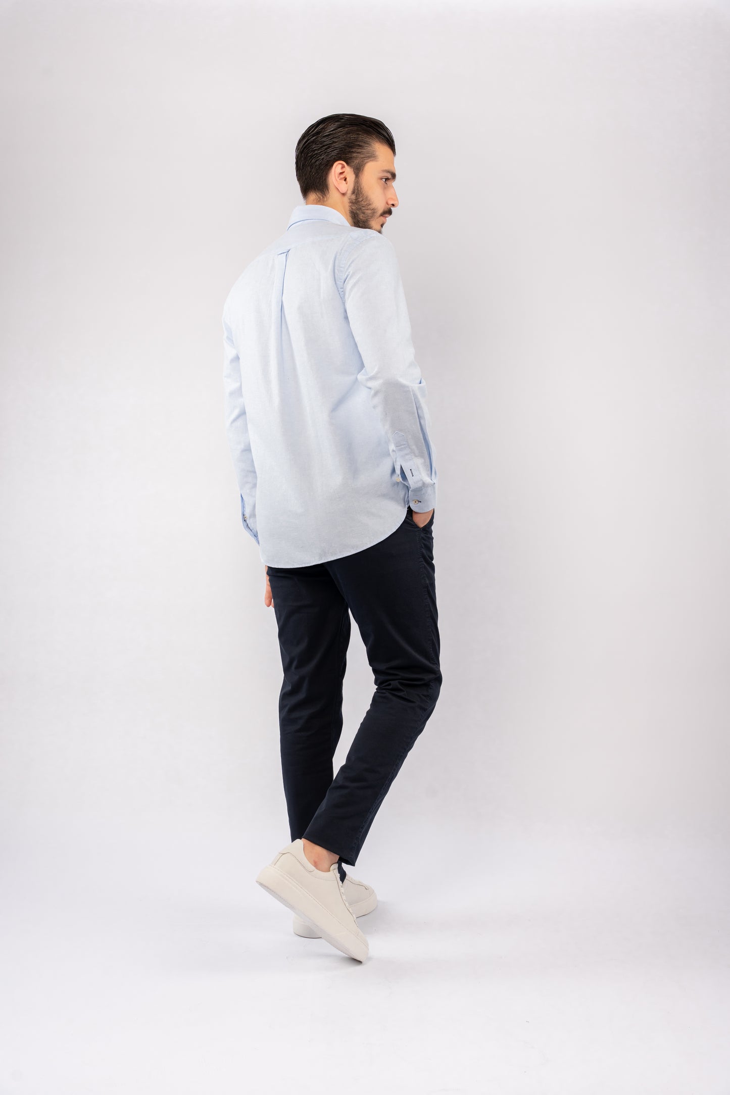 BLUE TIMELESS OXFORD SHIRT