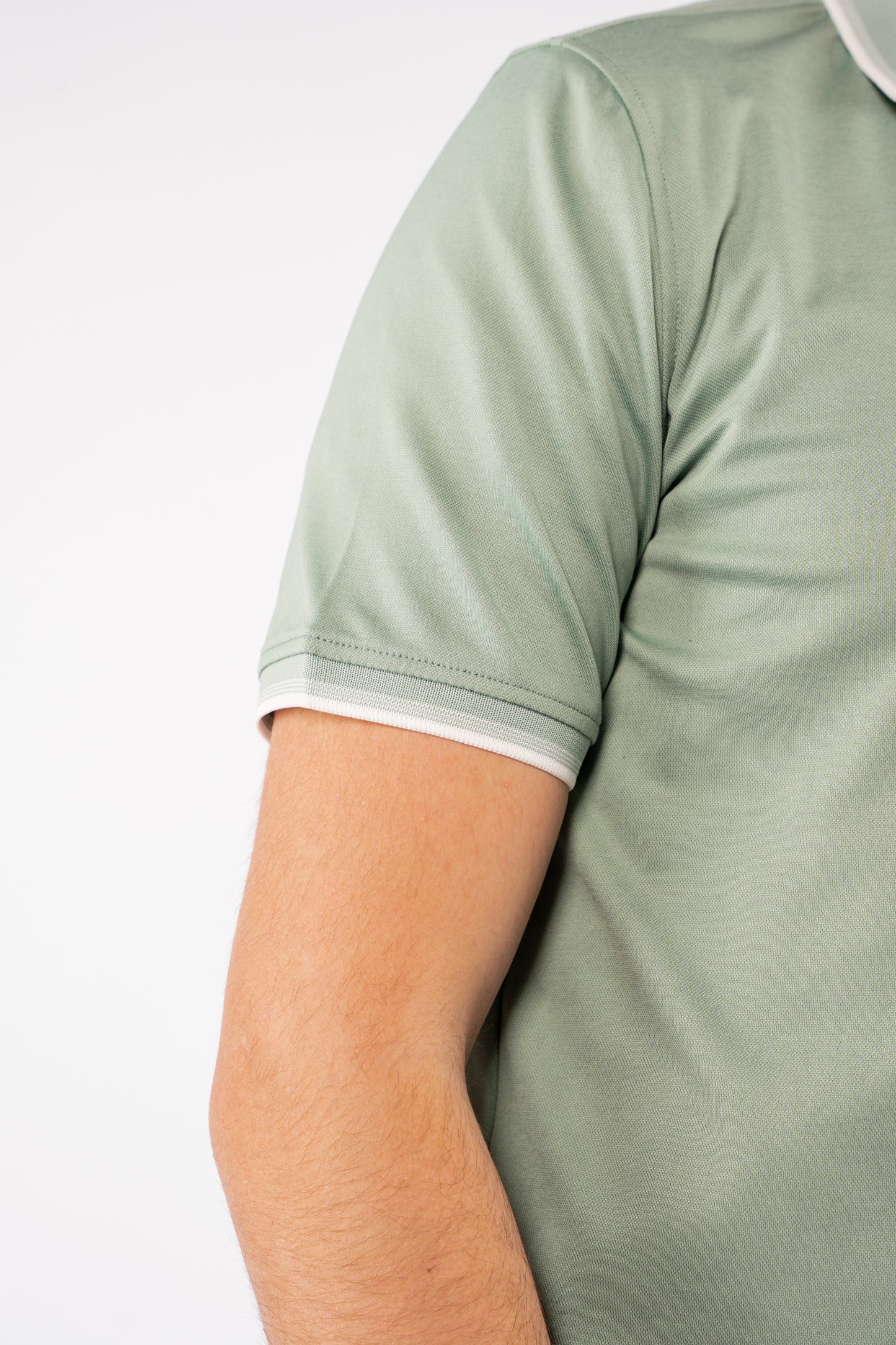 MINT MIXED VNECK POLO