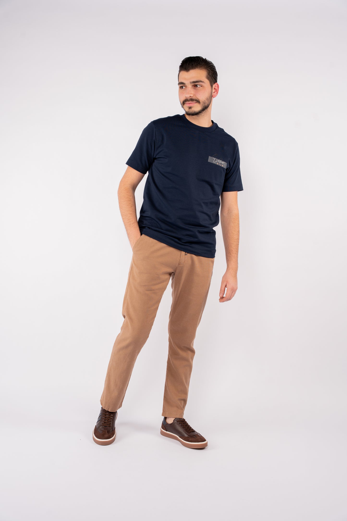 VIBES NAVY TSHIRT