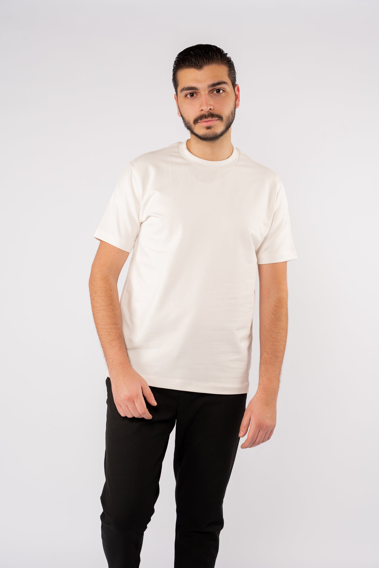 THICK BASIC WHITE TSHIRT
