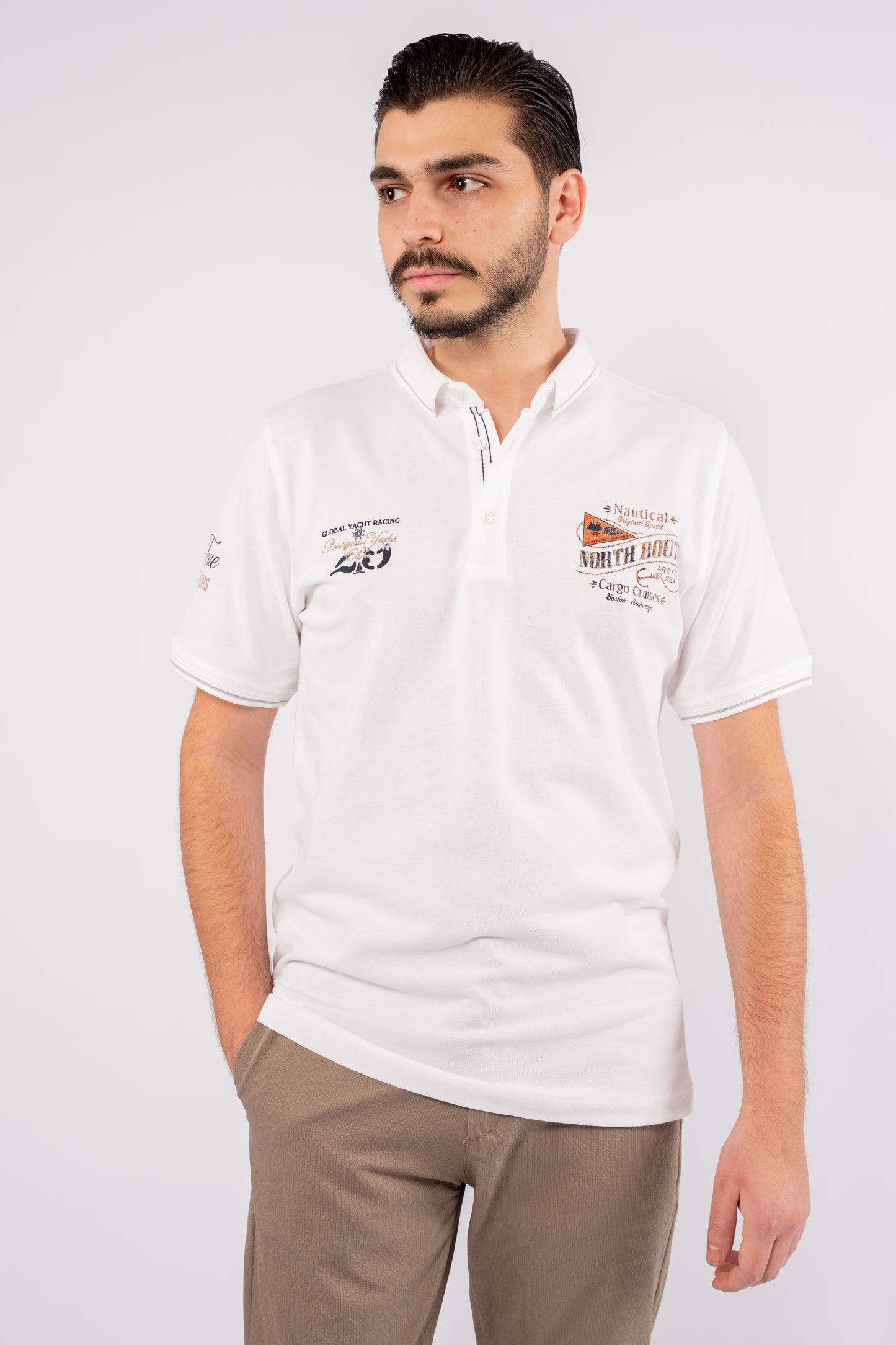 WHITE VINTAGE POLO