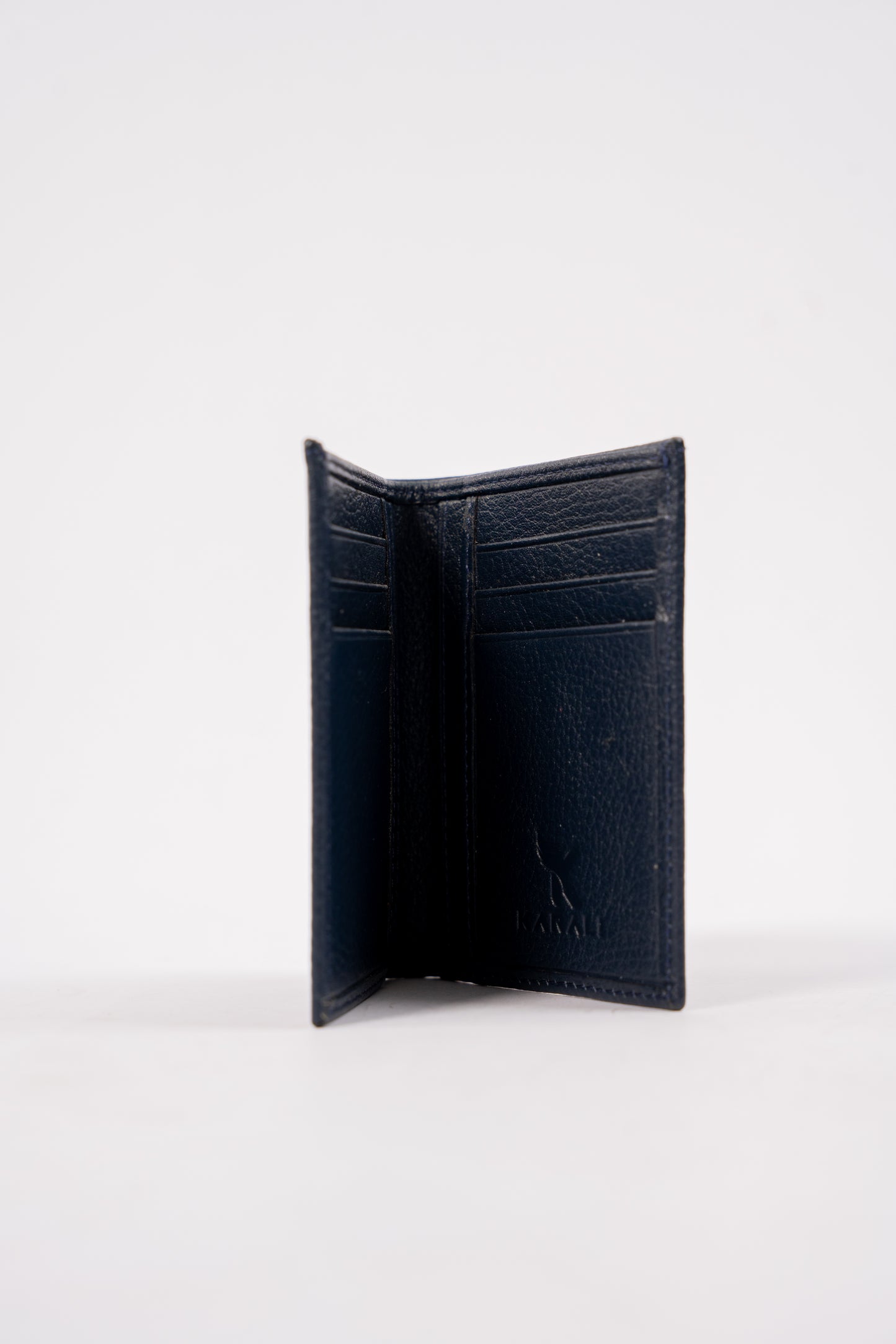 NAVY BI-FOLD WALLET