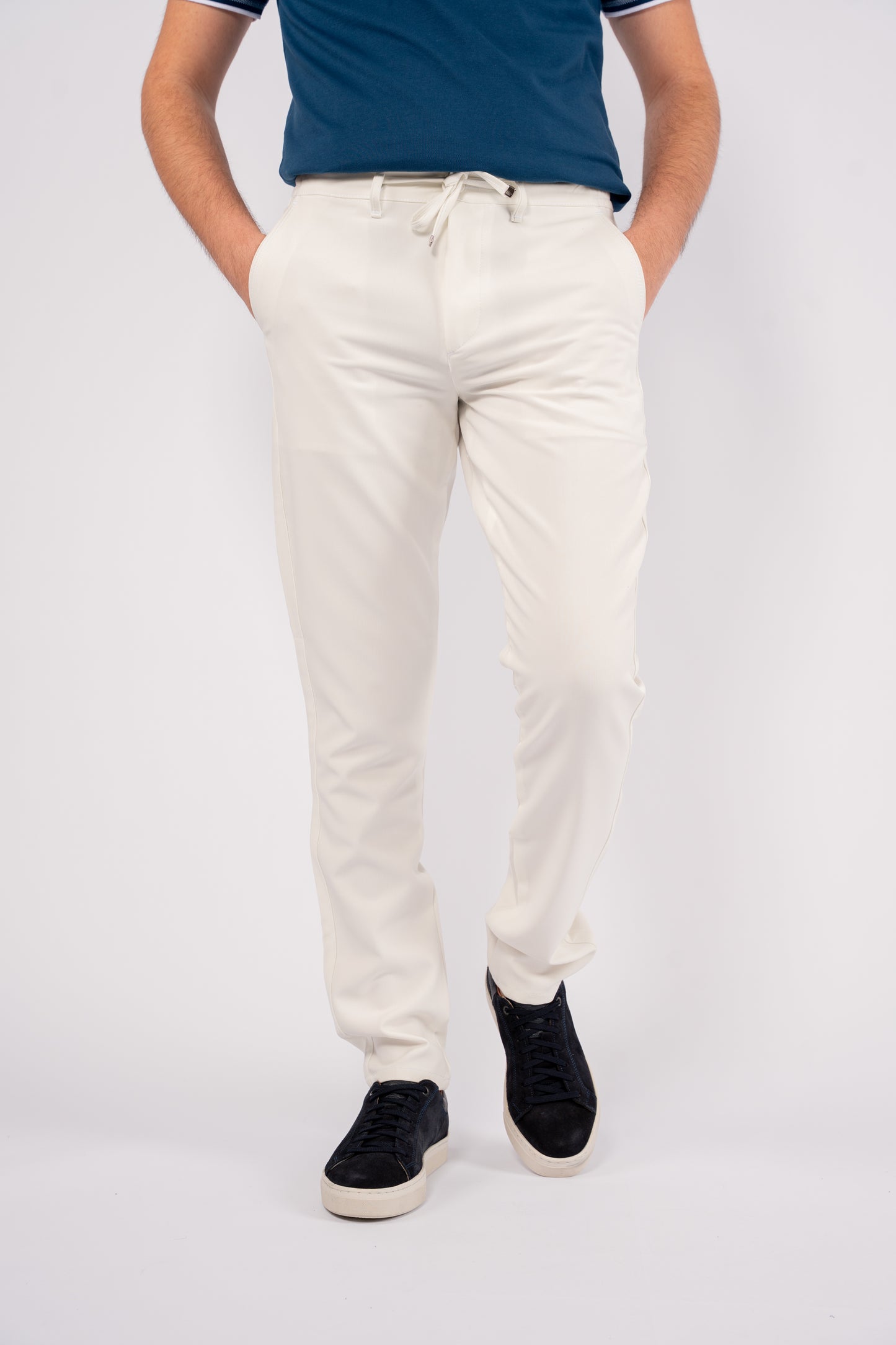 WHITE CASUAL JOGER