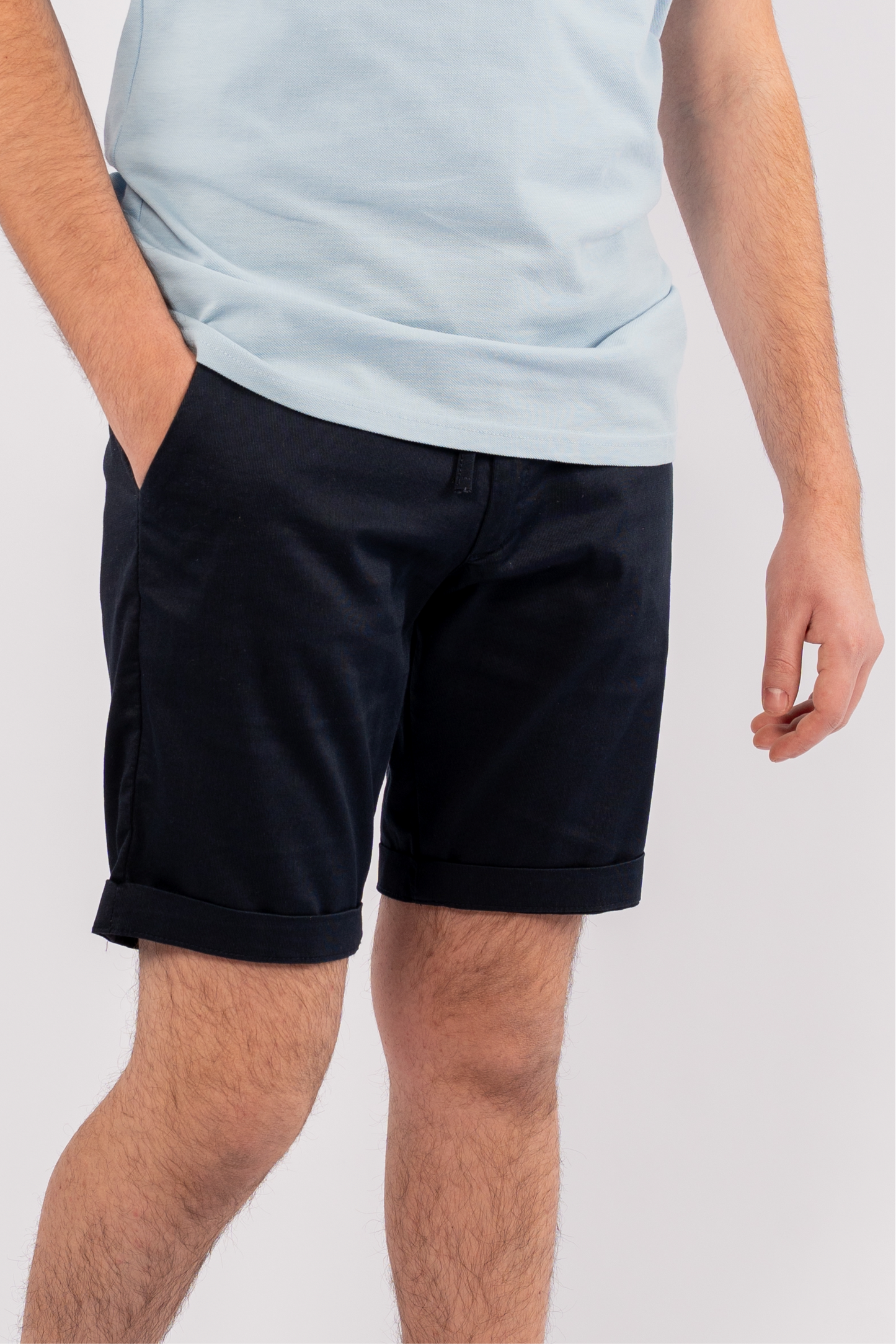 NAVY CASUAL SHORT