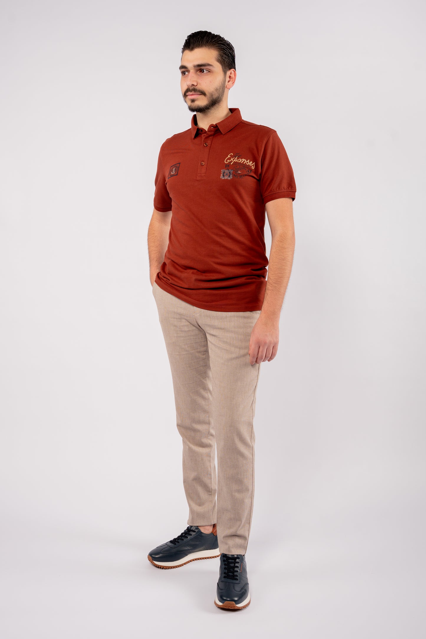 BRICK RETRO POLO