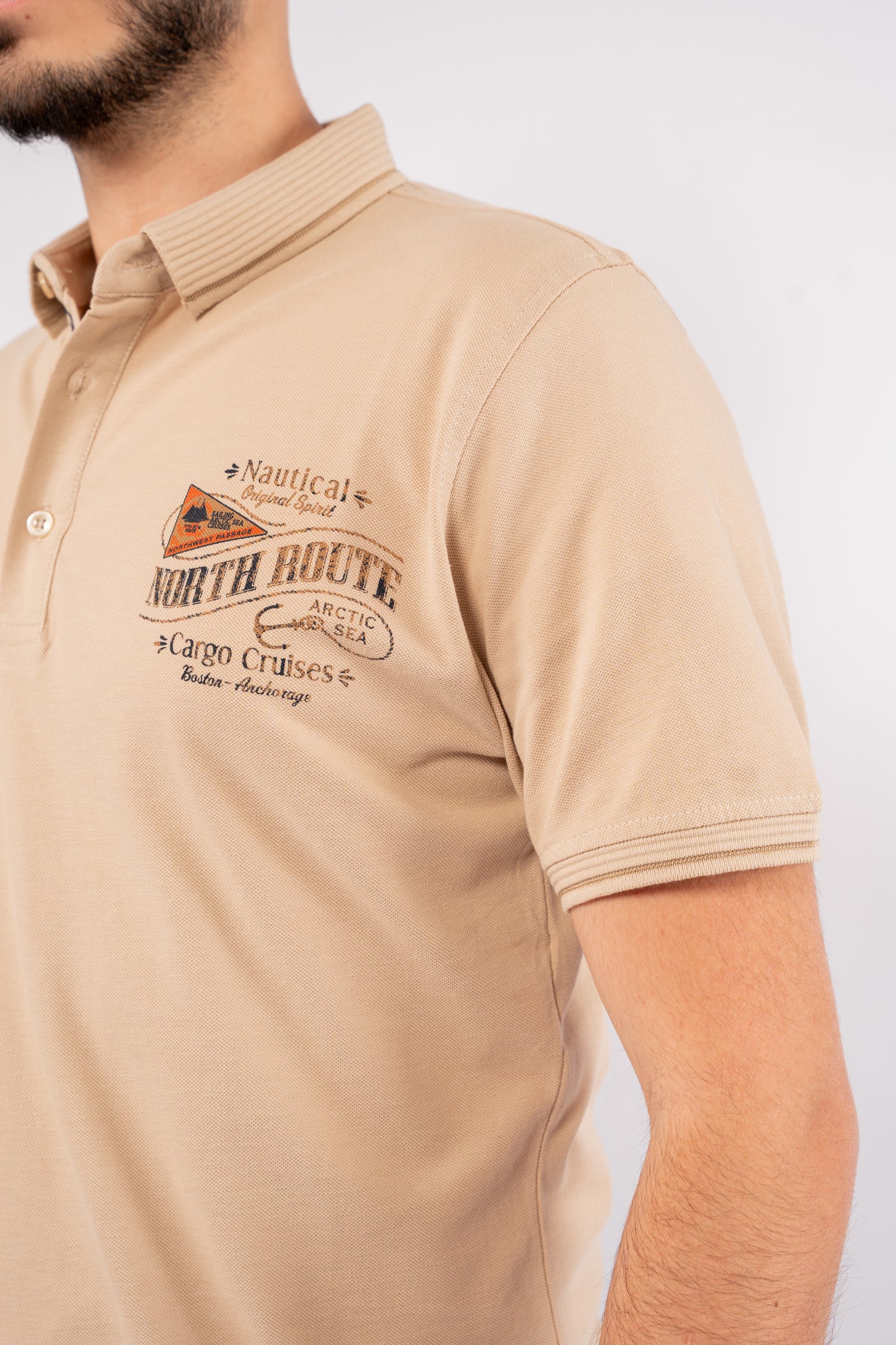 BEIGE VINTAGE POLO