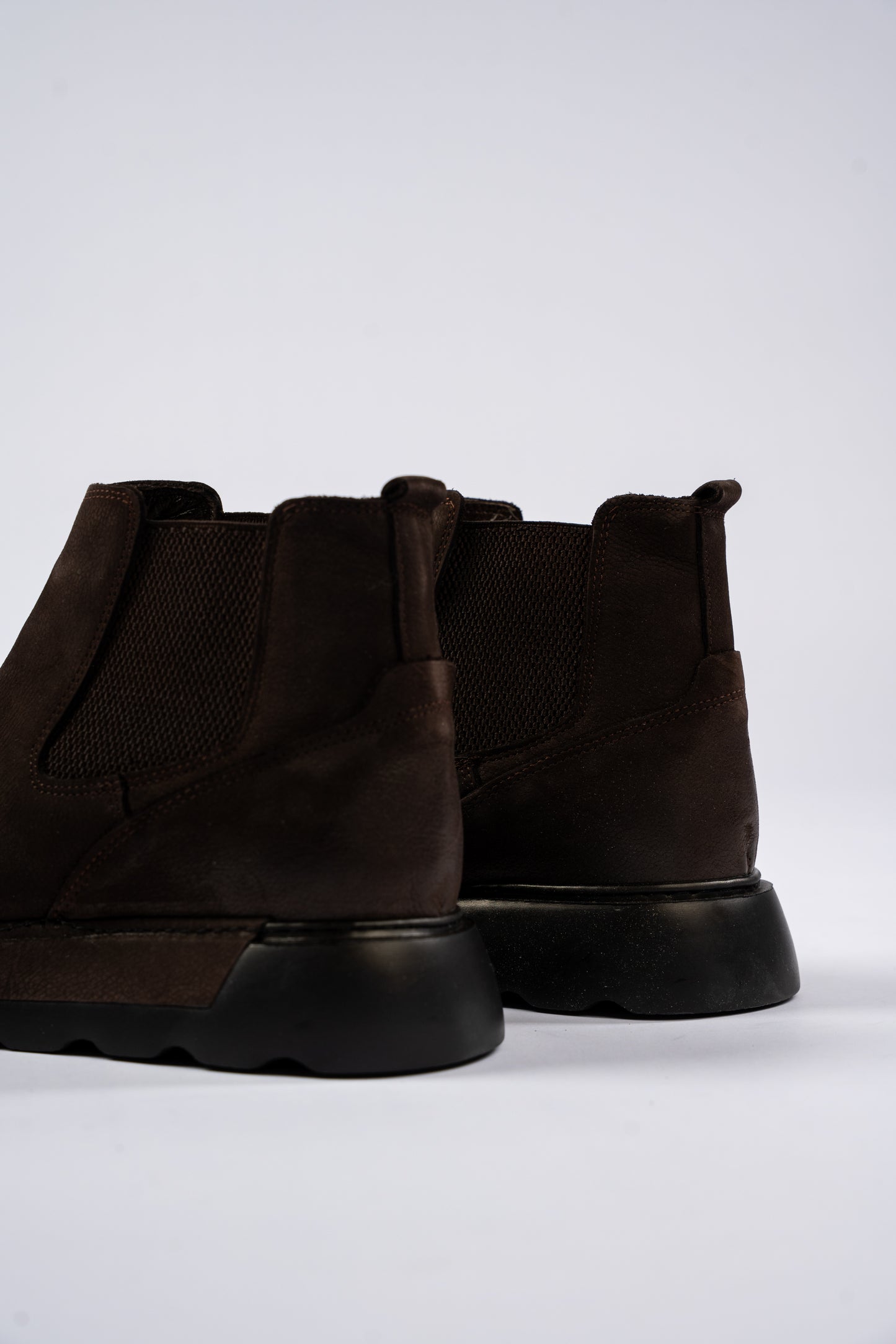 BROWN CASUAL CHELSEA BOOTS