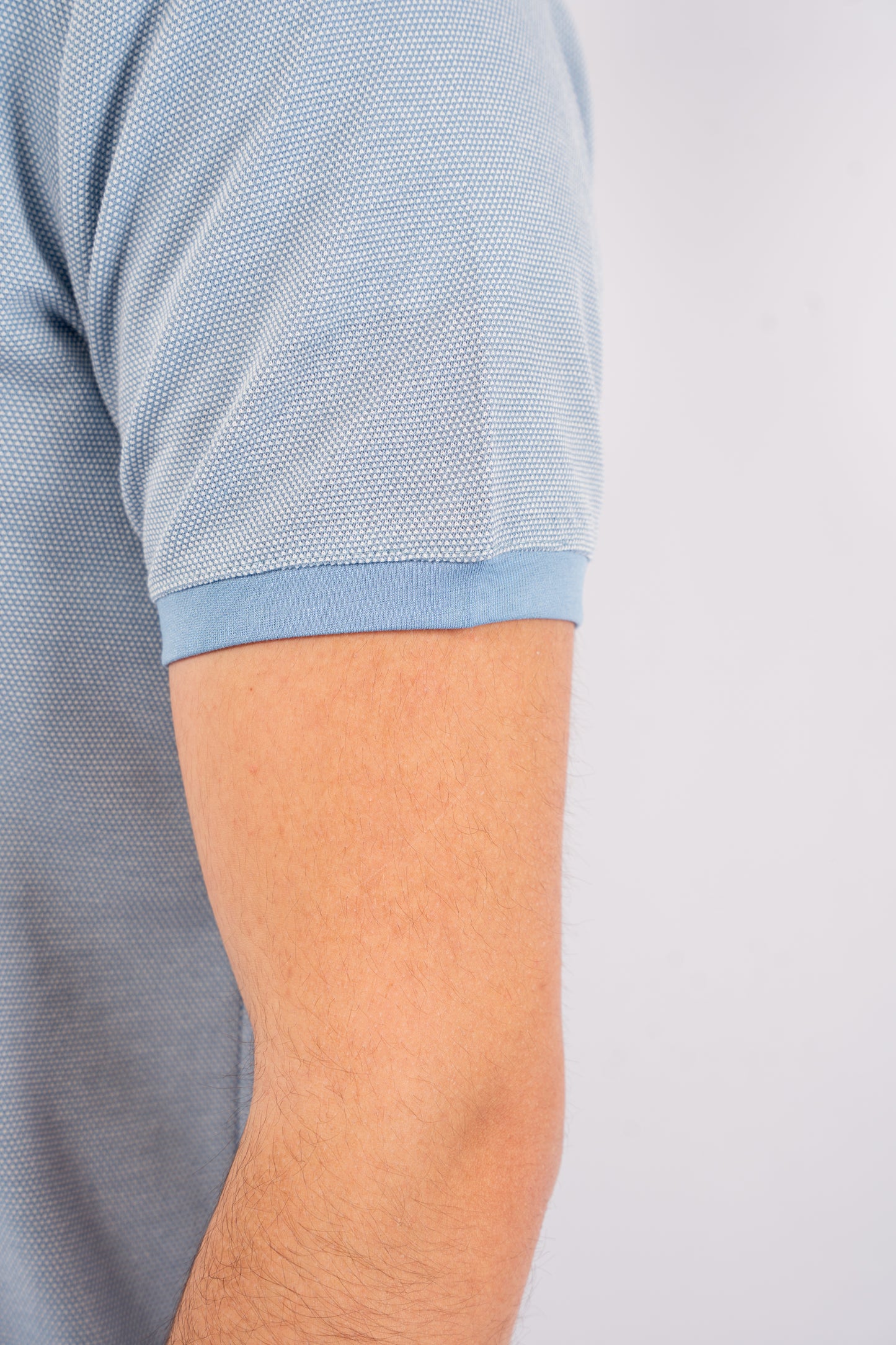 BLUE PIQUET POLO
