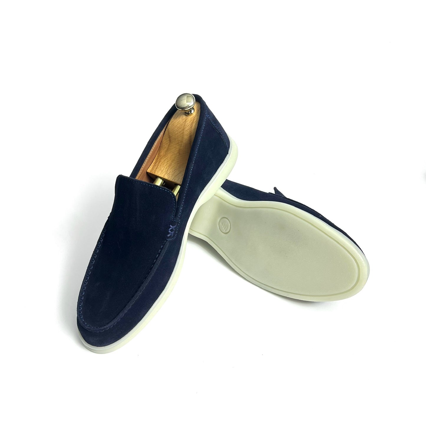 Navy Loafer