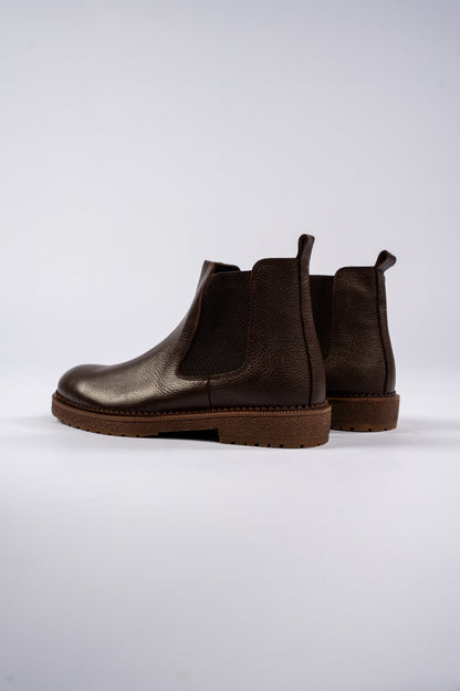 BROWN CHELSEA BOOTS