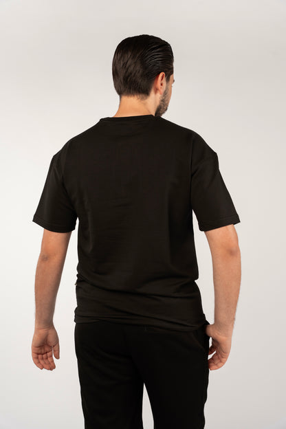 BLACK THICK TSHIRT