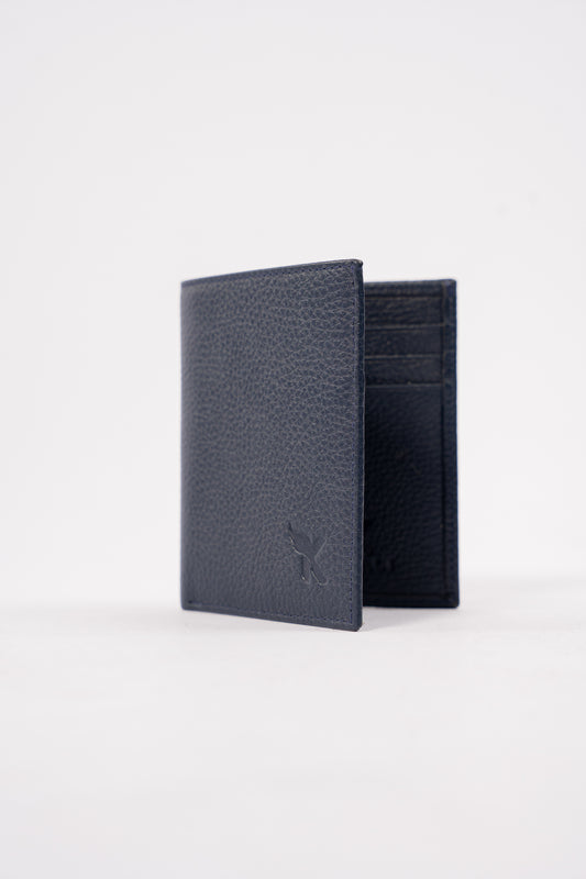NAVY BI-FOLD WALLET