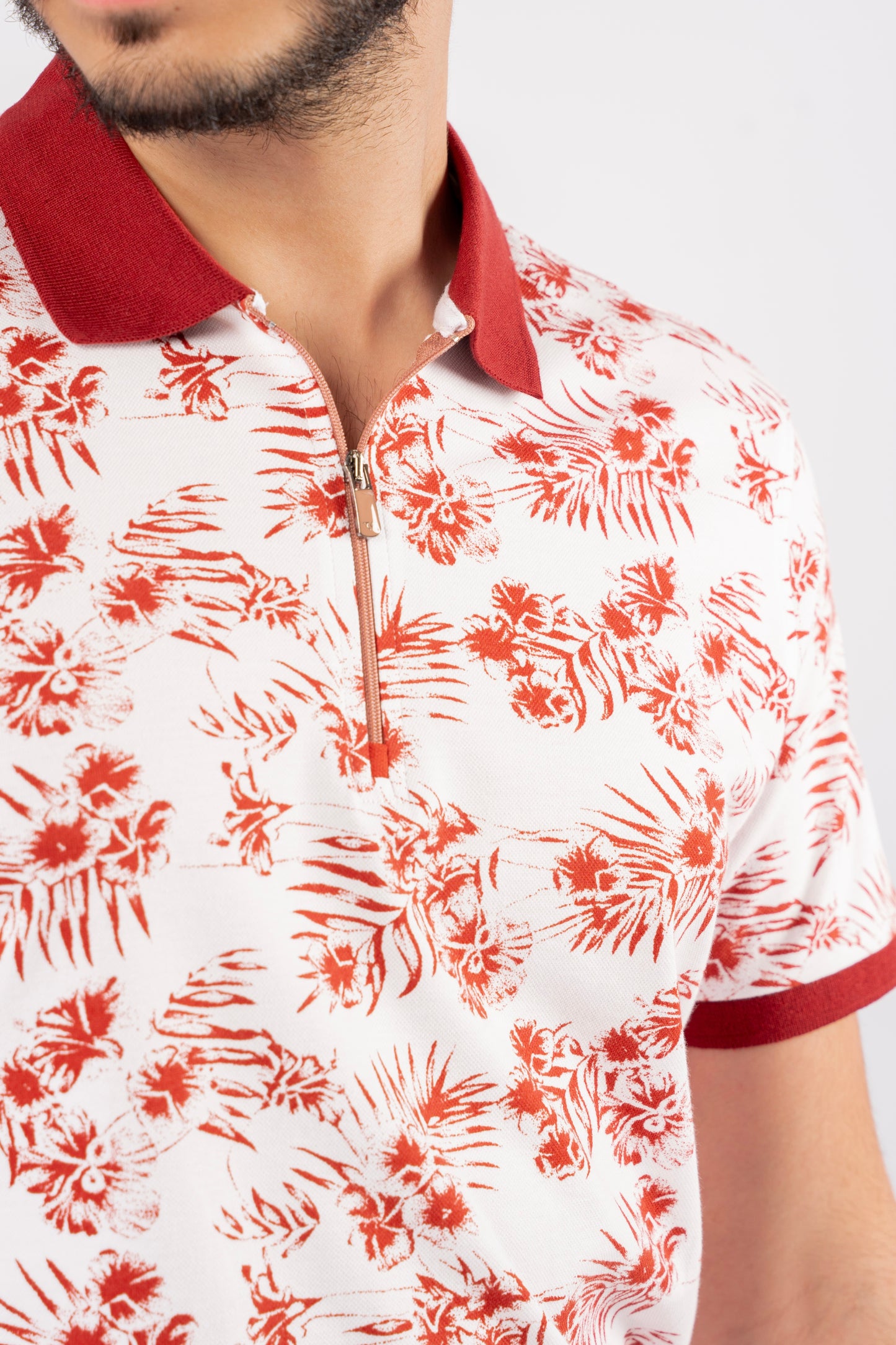 BRICK PATTERNED POLO