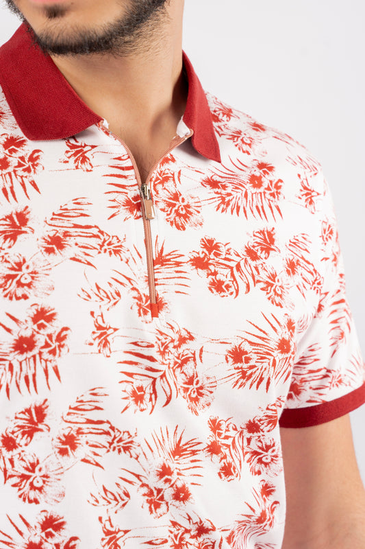 BRICK PATTERNED POLO