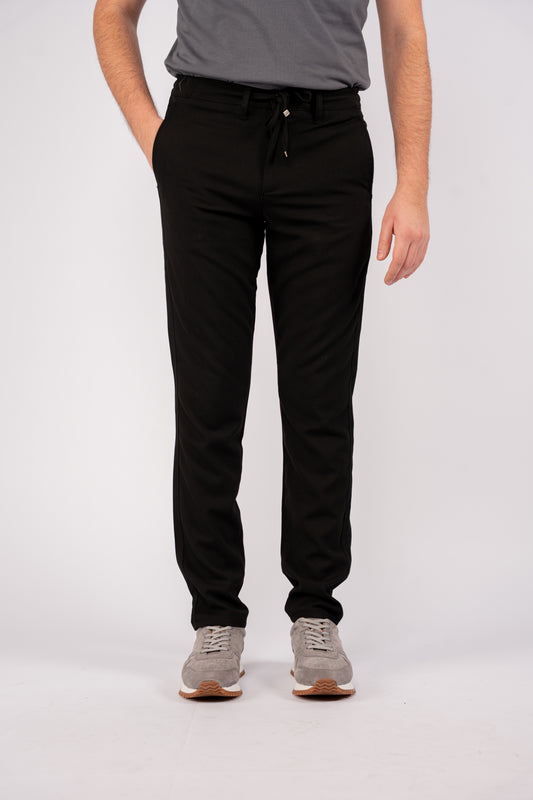BLACK CASUAL JOGER